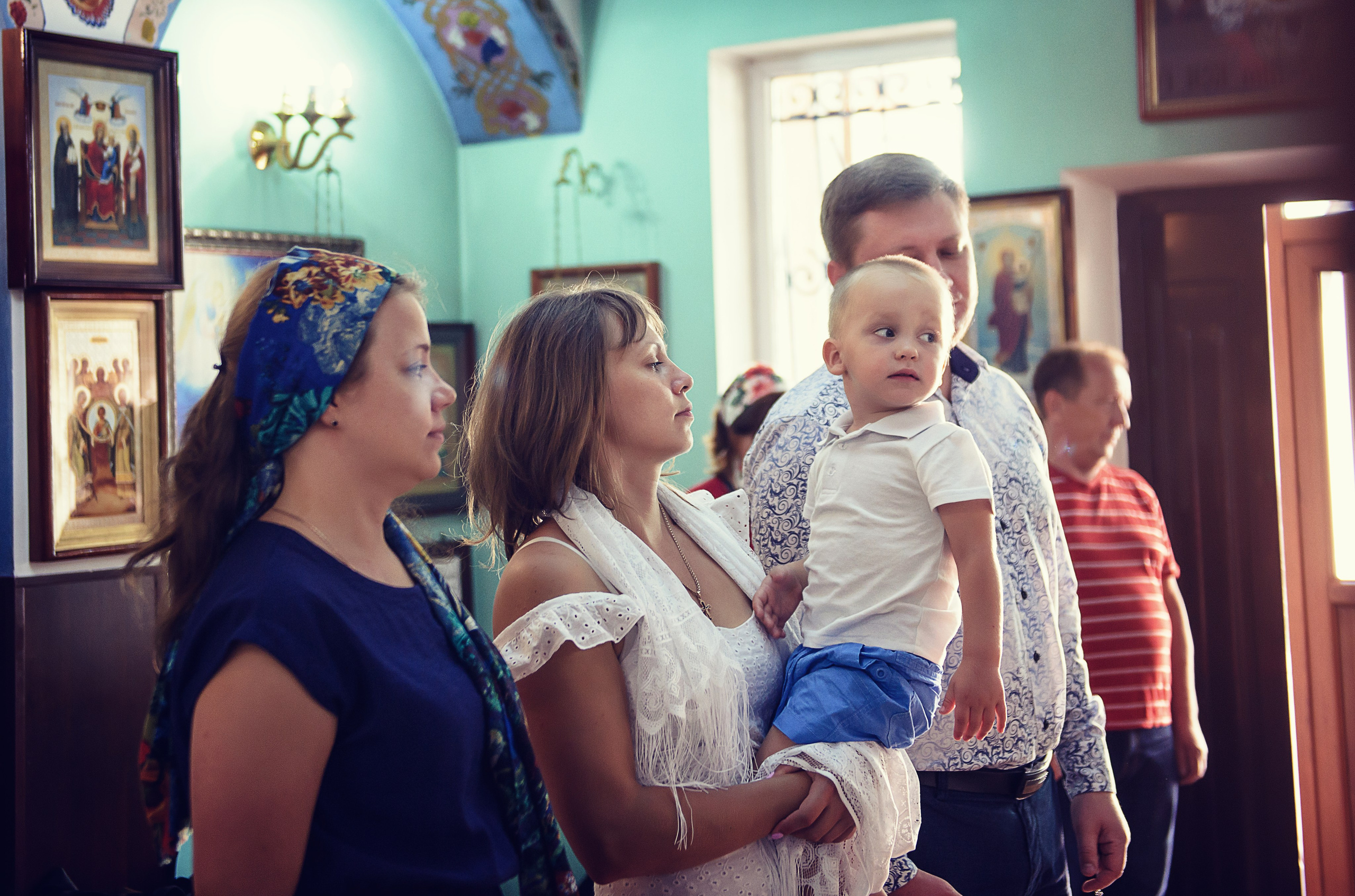 Крещение Платона. Семейный фотограф, женский фототерапевт