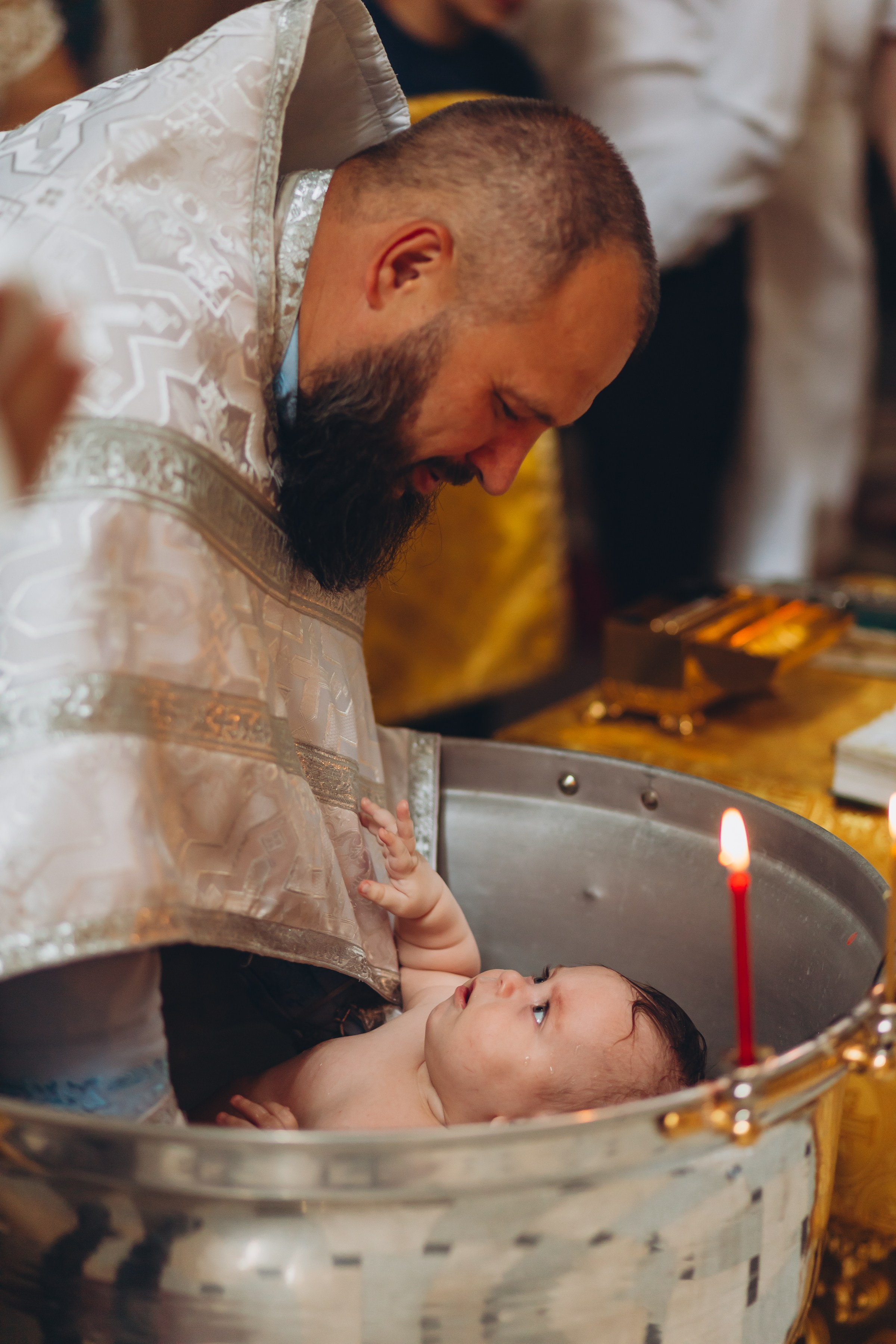 Крещение Давида. Семейный фотограф в Волгодонске Краченцева Анна