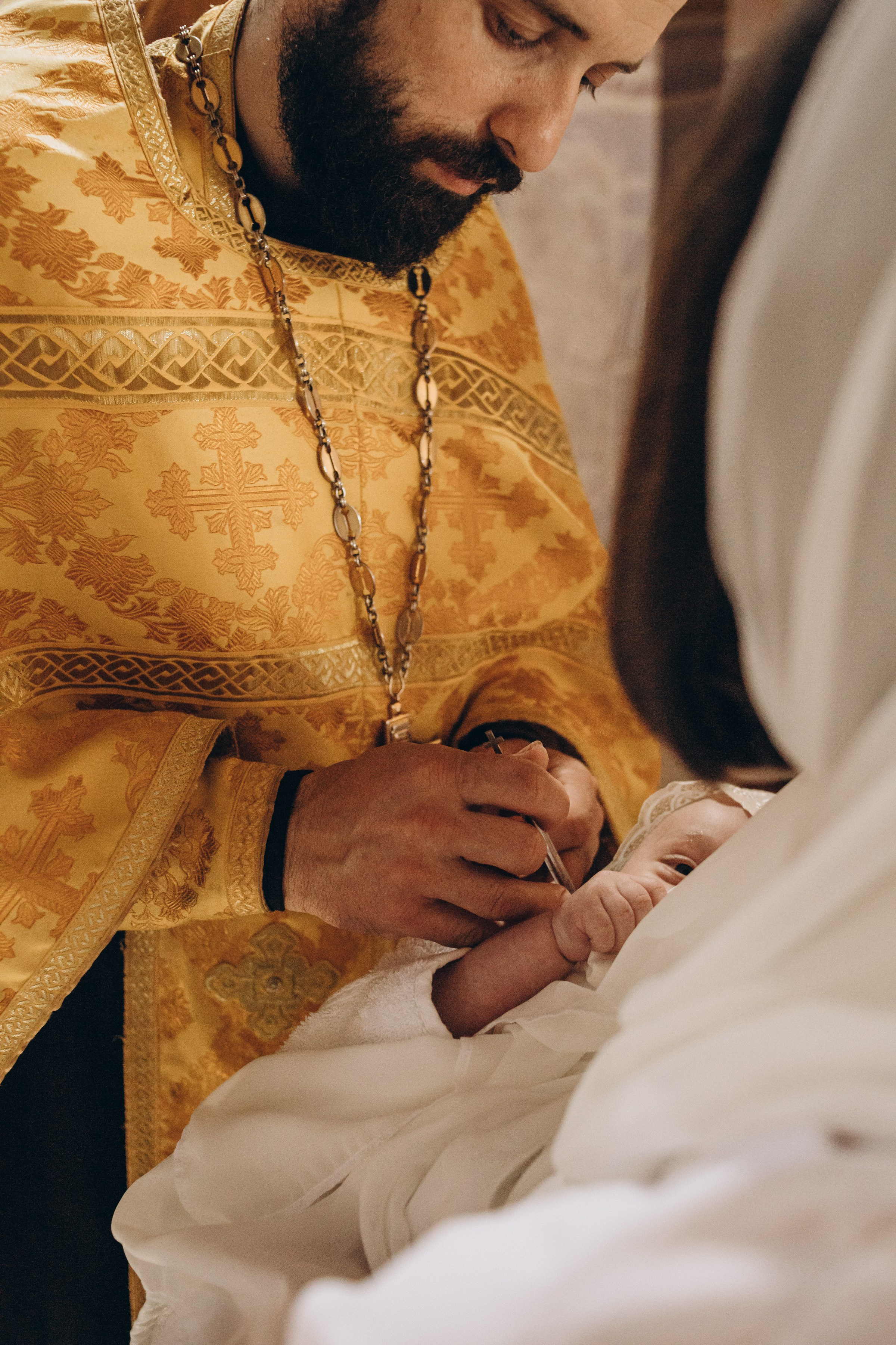 Крещение. Семейный фотограф в Волгодонске Краченцева Анна