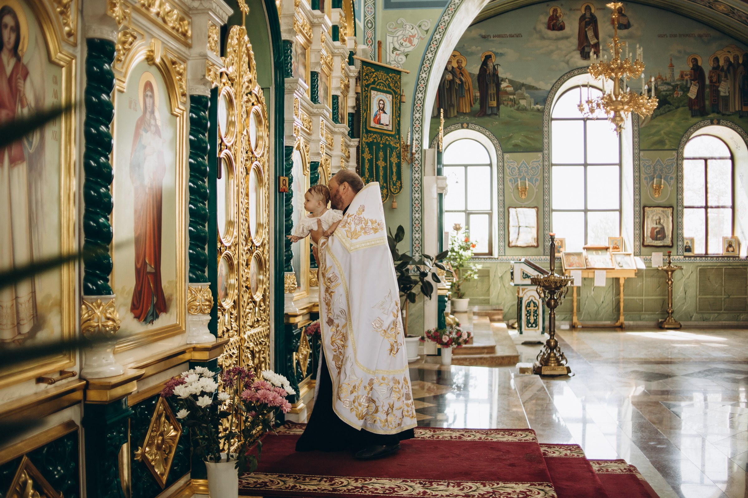 Крещение Варвары и Елизаветы. Семейный фотограф в Волгодонске Краченцева Анна