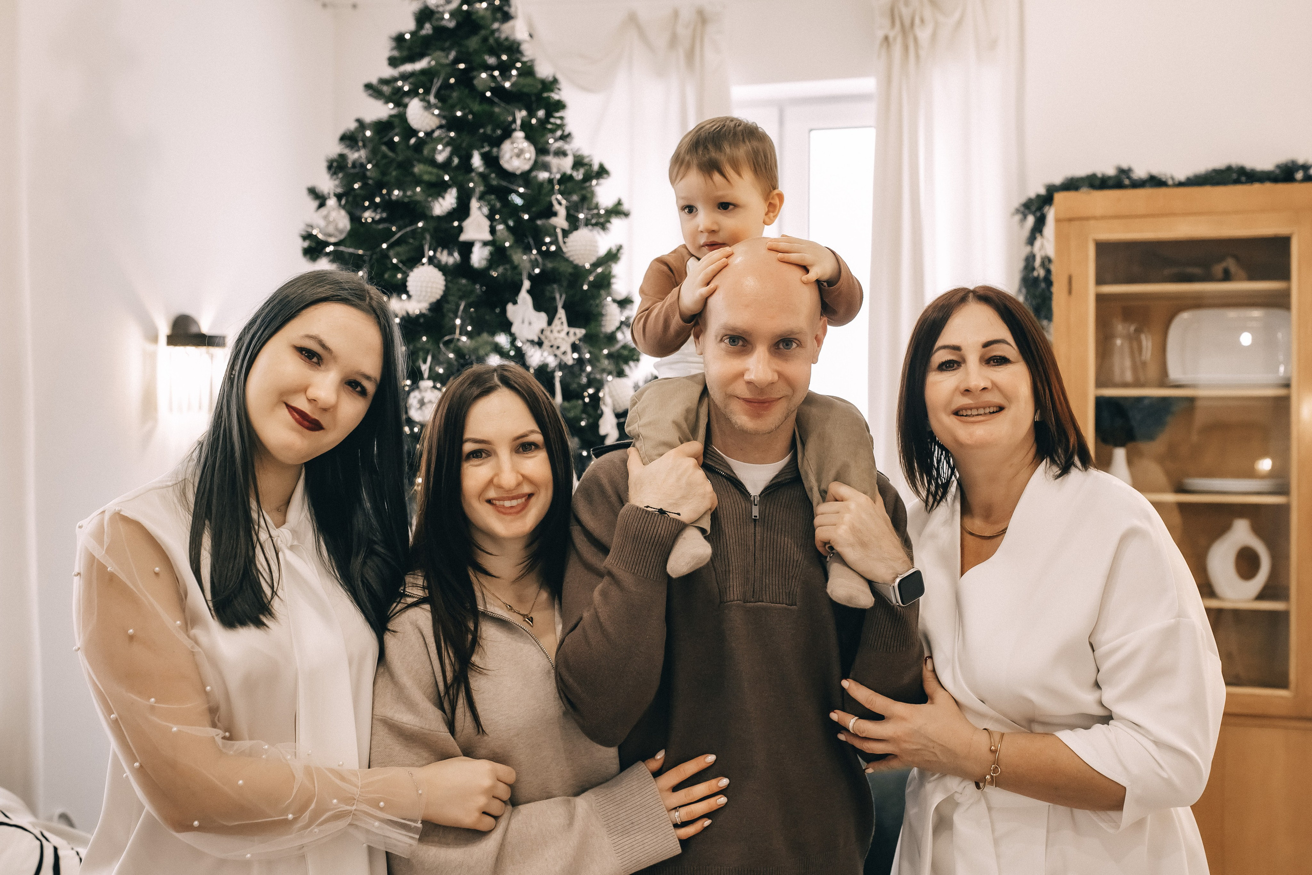 Рождество. Большая семья. Профессиональный фотограф, Москва |Видное Елена Елизарова