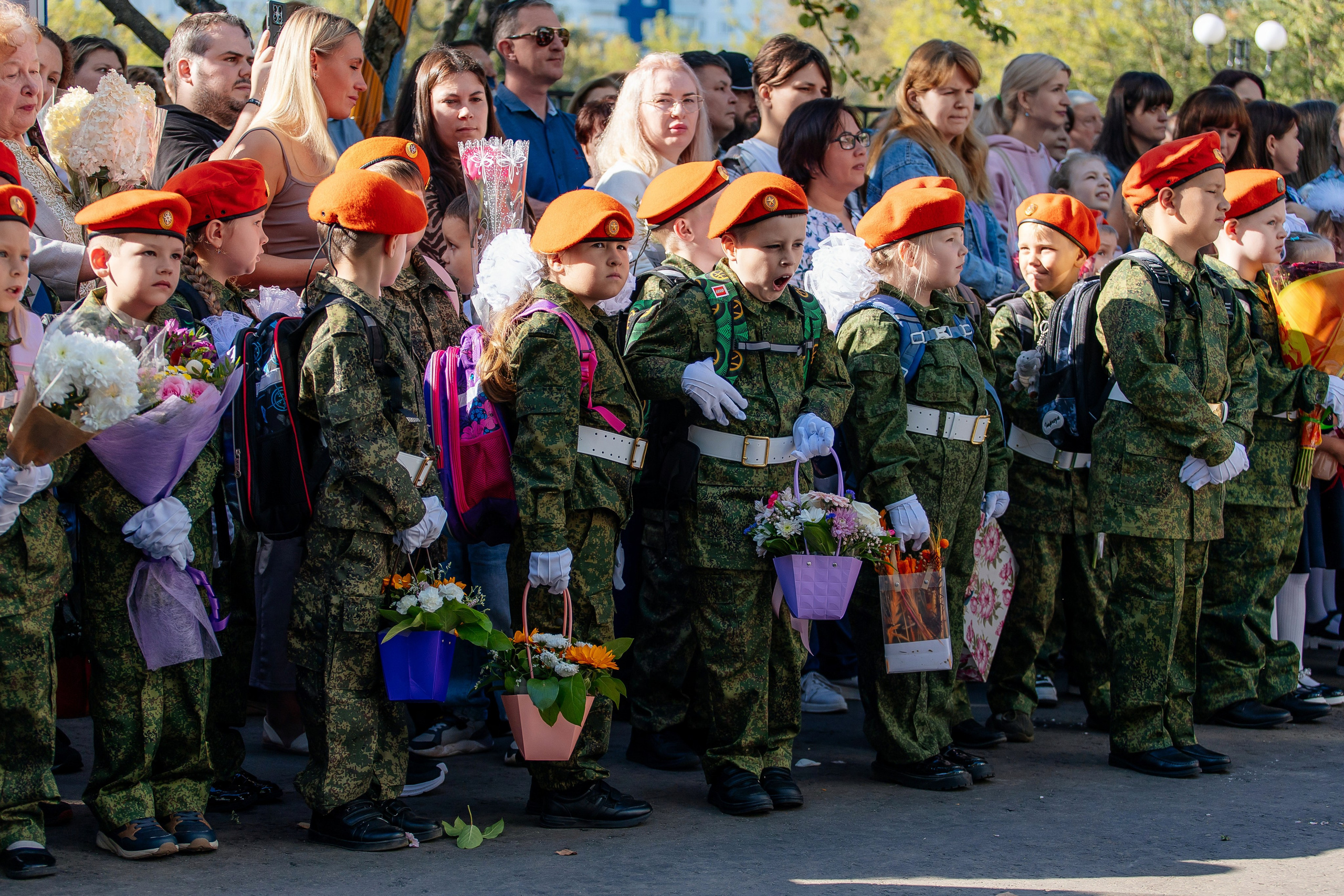 1-A класс 1 сентября. Семейный и детский фотограф в Москве Александра Мак