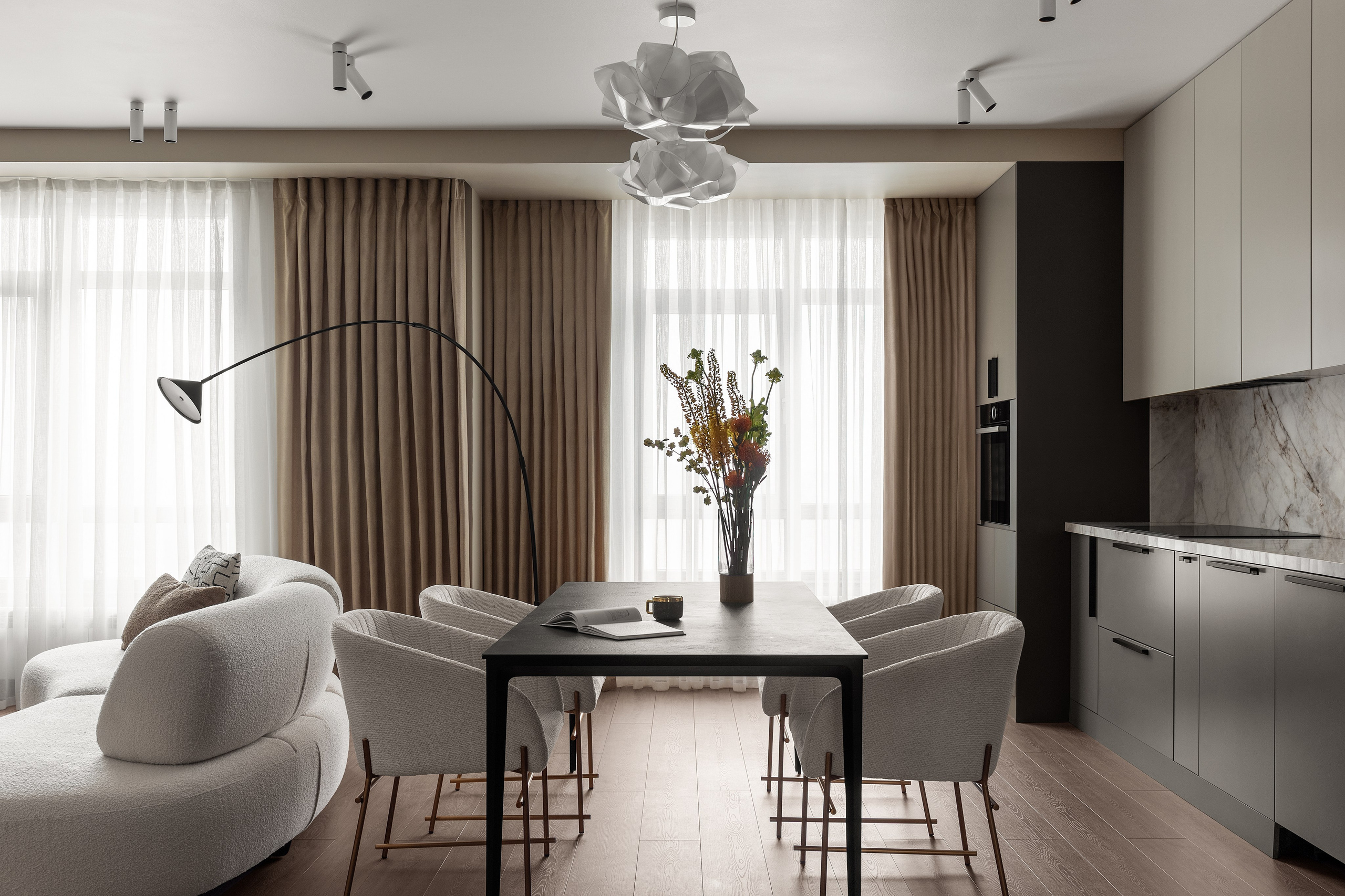 Интерьерная фотосъёмка в Астане — ЖК «Highvill Ishim». Roman Yakunin — interior photographer in Almaty, Kazakhstan