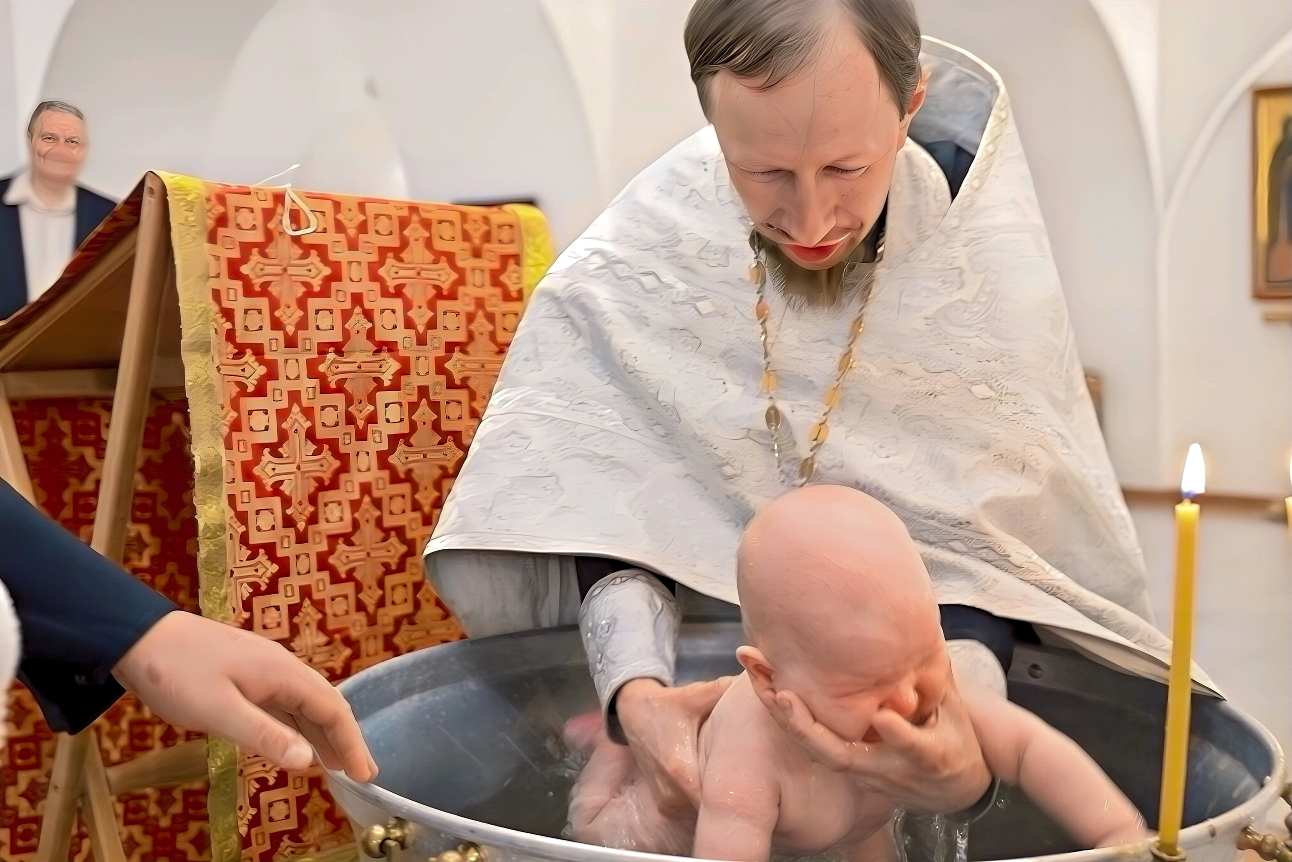 Крещение Бутово отец Андрей. Семейный и детский фотограф Москва