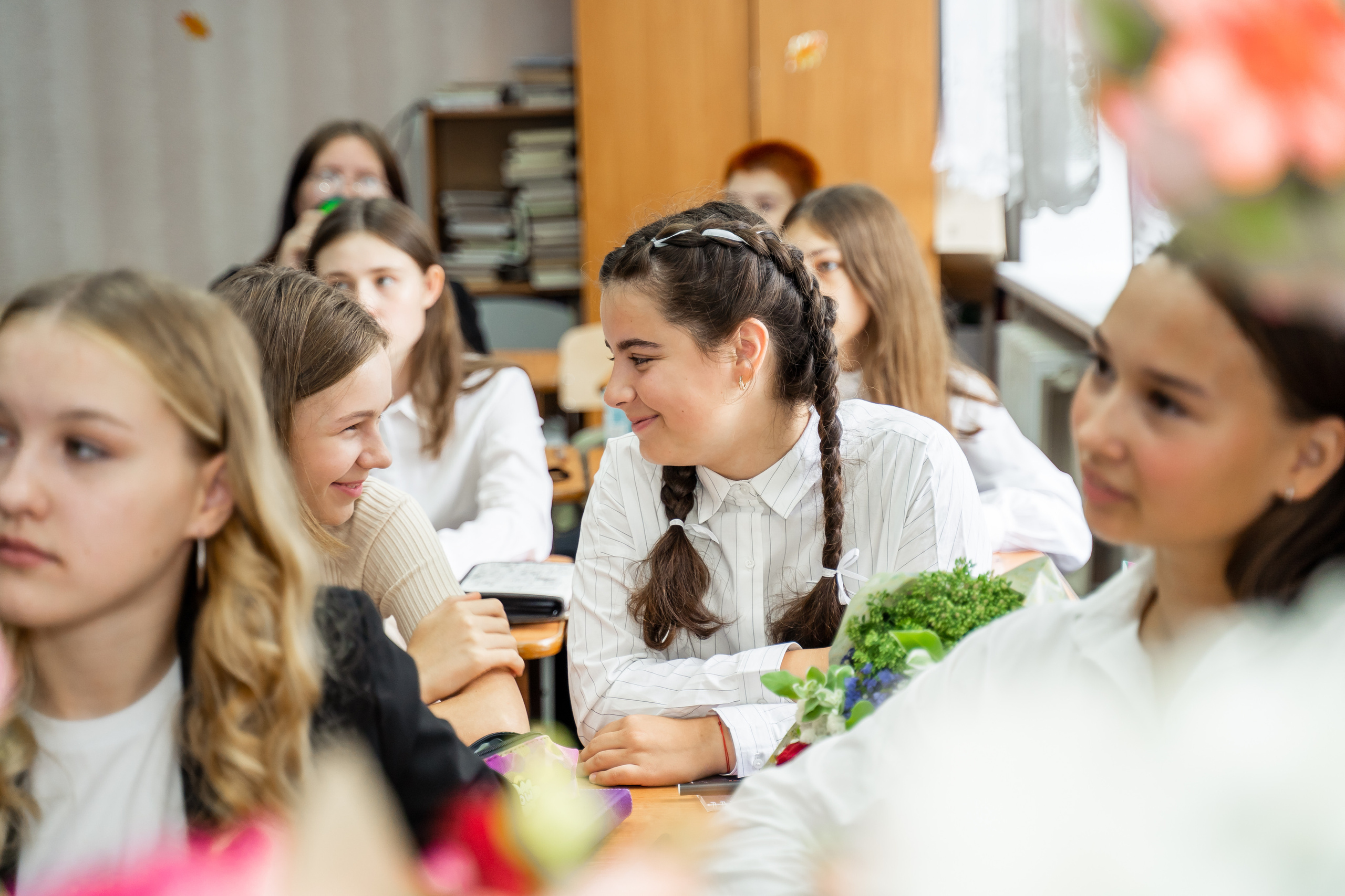 Репортаж 1 сентября 9 класс. Выпускные альбомы в городе Кирове. Фотограф Екатерина Невская
