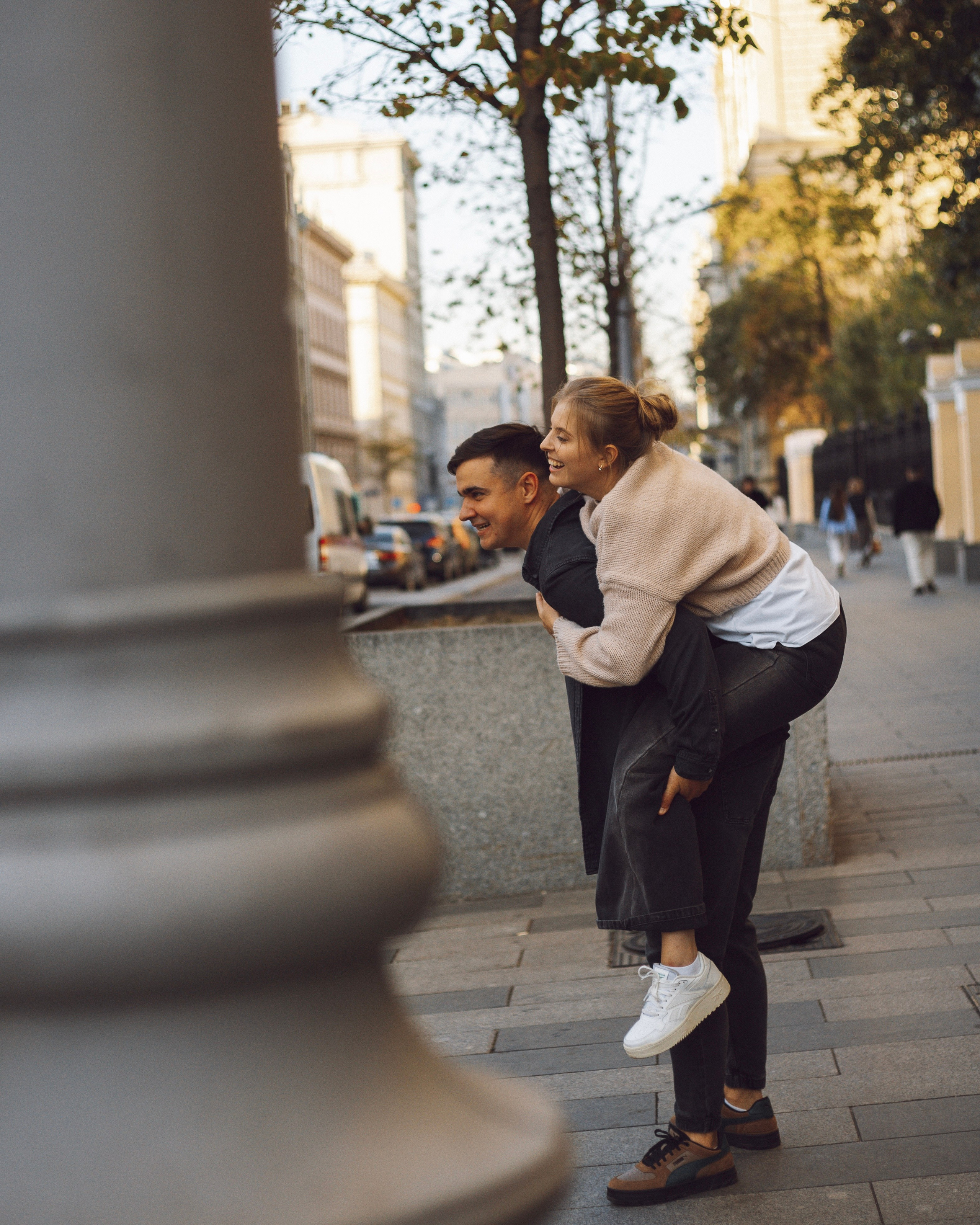 Ксения и Александр. Женский и лавстори фотограф в Москве Елена Аксютко