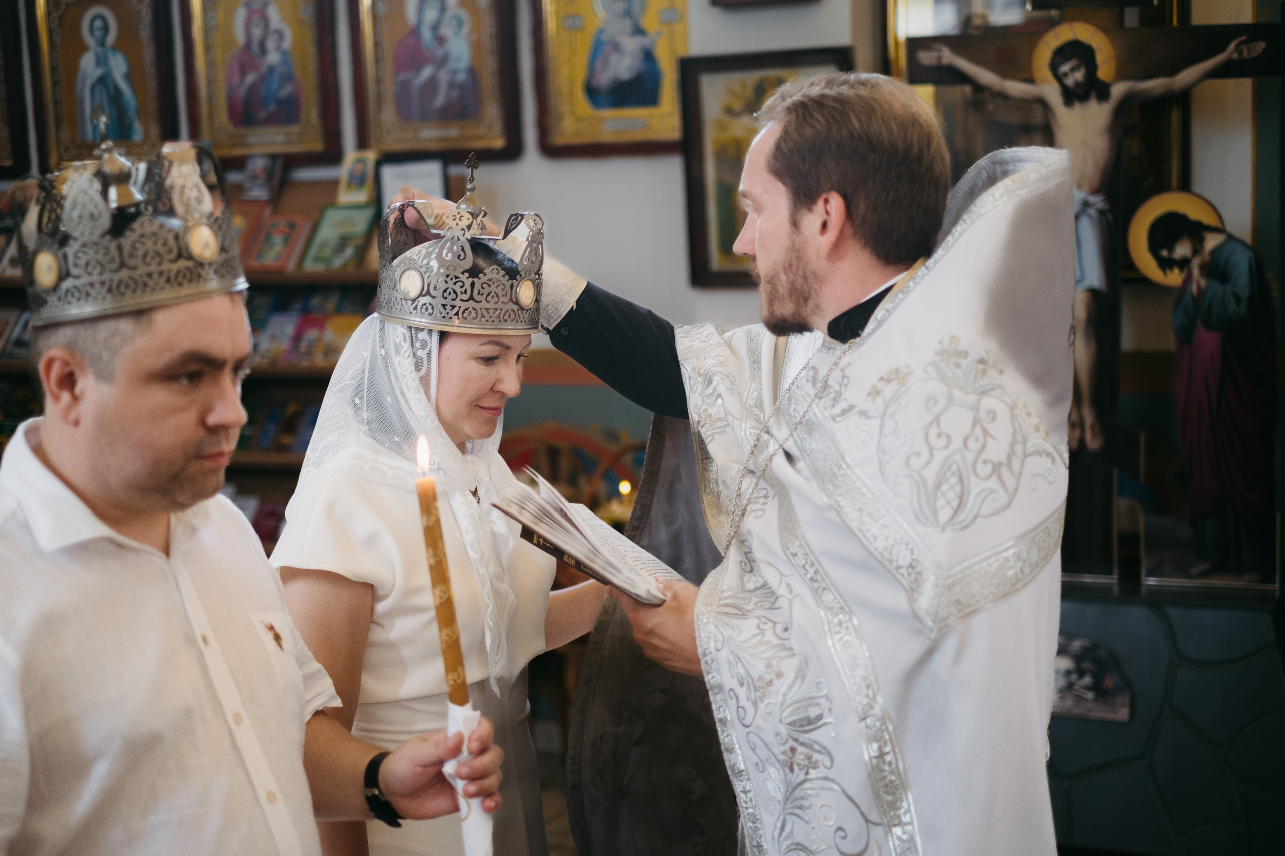 Венчание Никита и Наталья. Свадебный и репортажной фотограф Денис Ожигин в Краснодаре и Краснодарском крае