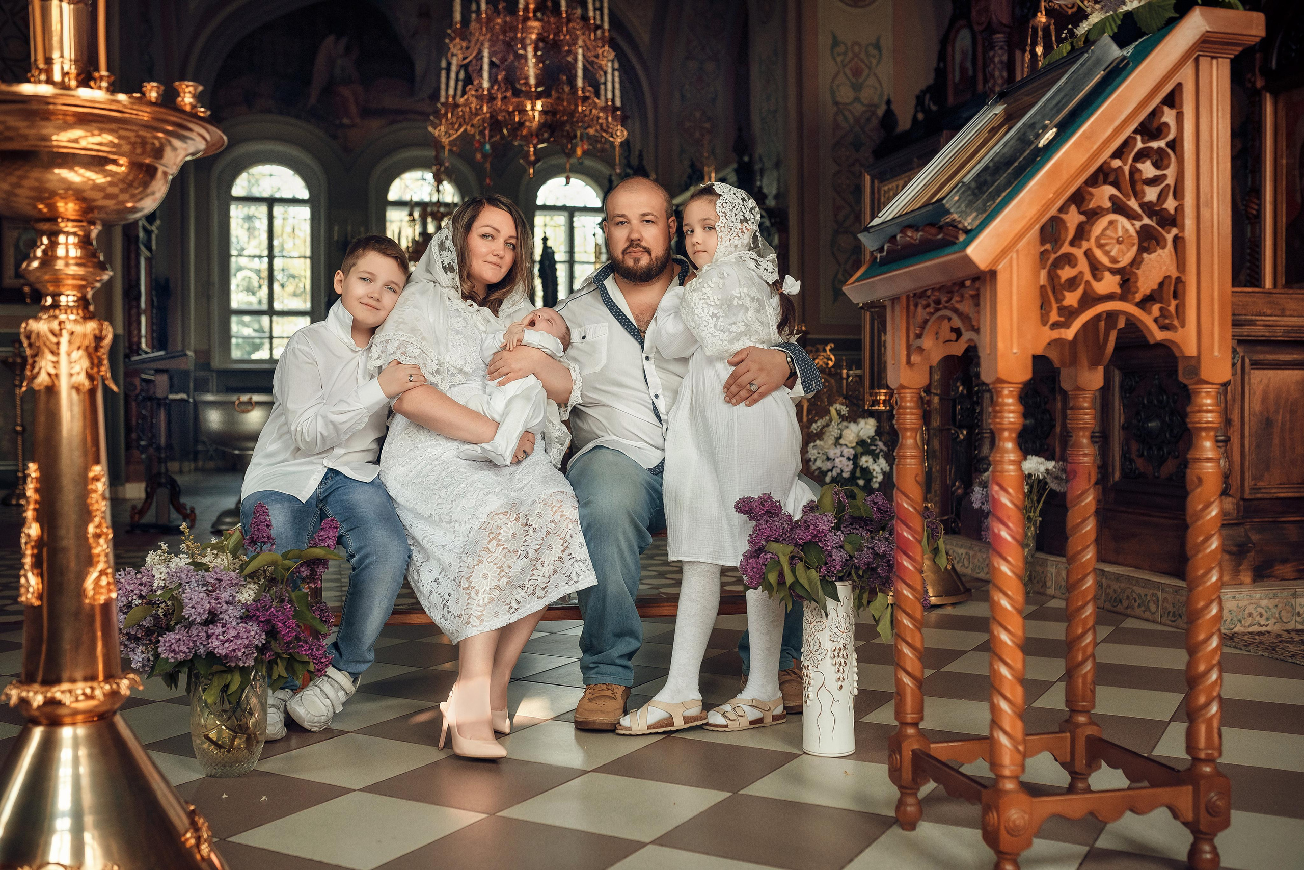 Крещение с Рахманово. Свадебный, семейный и детский фотограф в Москве и области