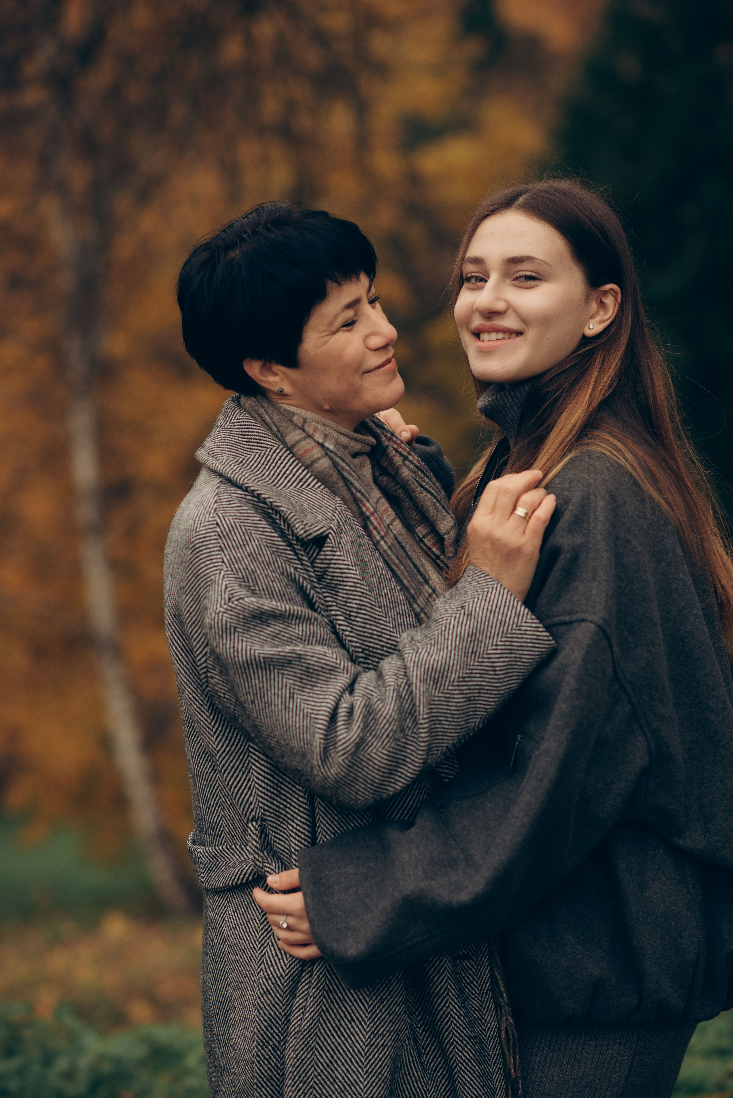 Осенняя семейная фотосессия в парке. Семейный фотограф в Домодедово и Москве Елена Пичугина