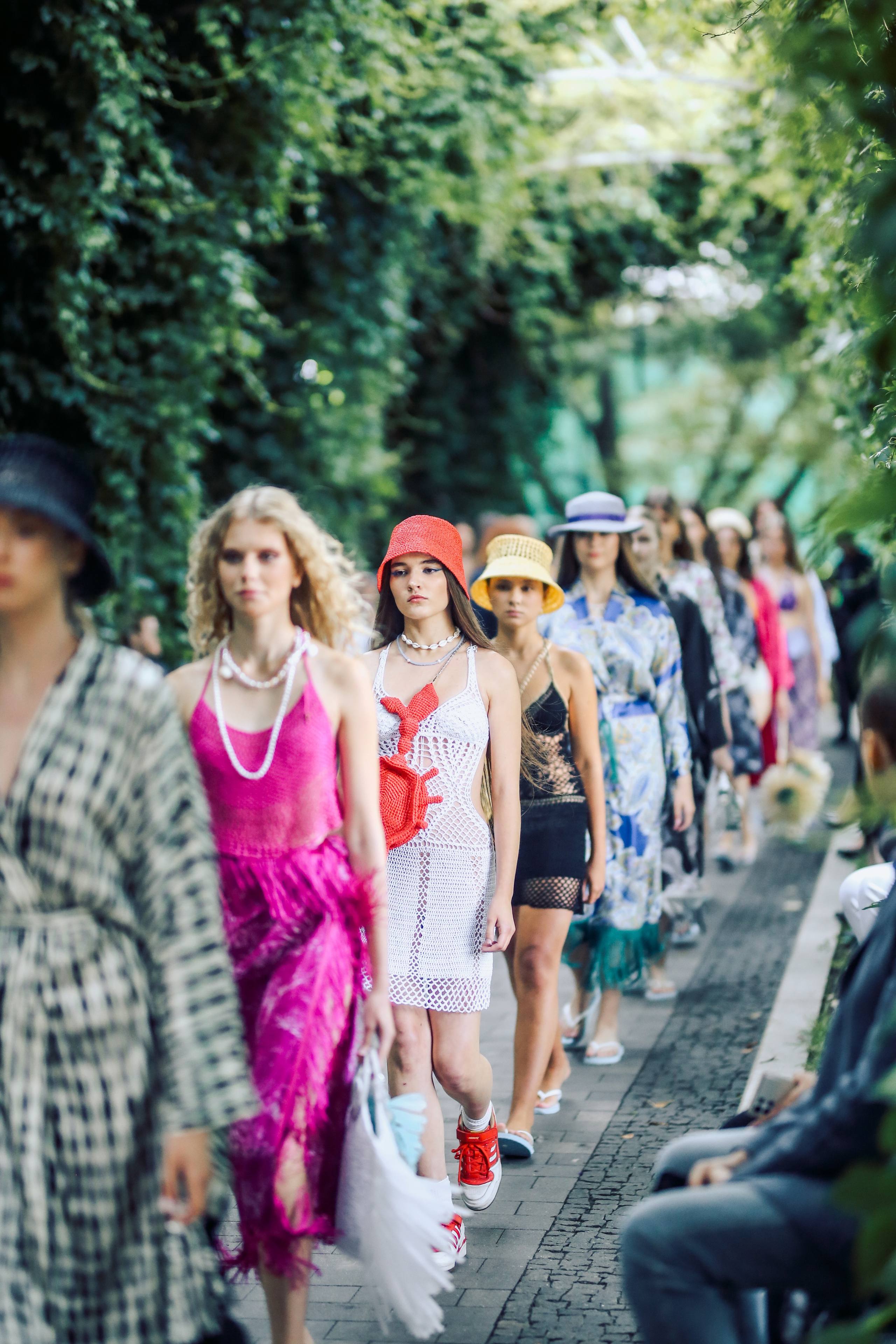 Зелёный подиум. Фотограф Анастасия Залевская