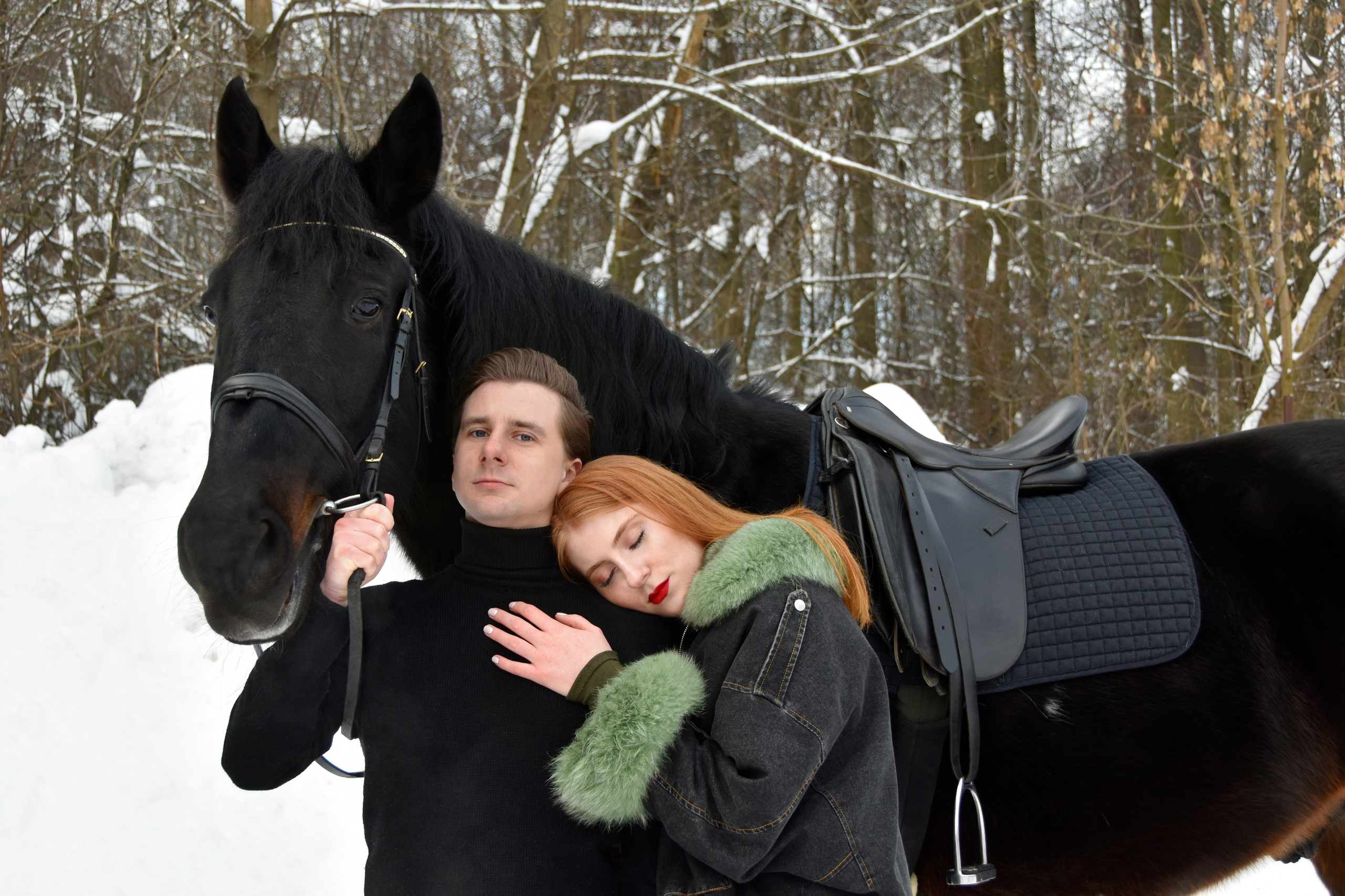 Данила и Ила. Фотосессия. Конный фотограф Москва