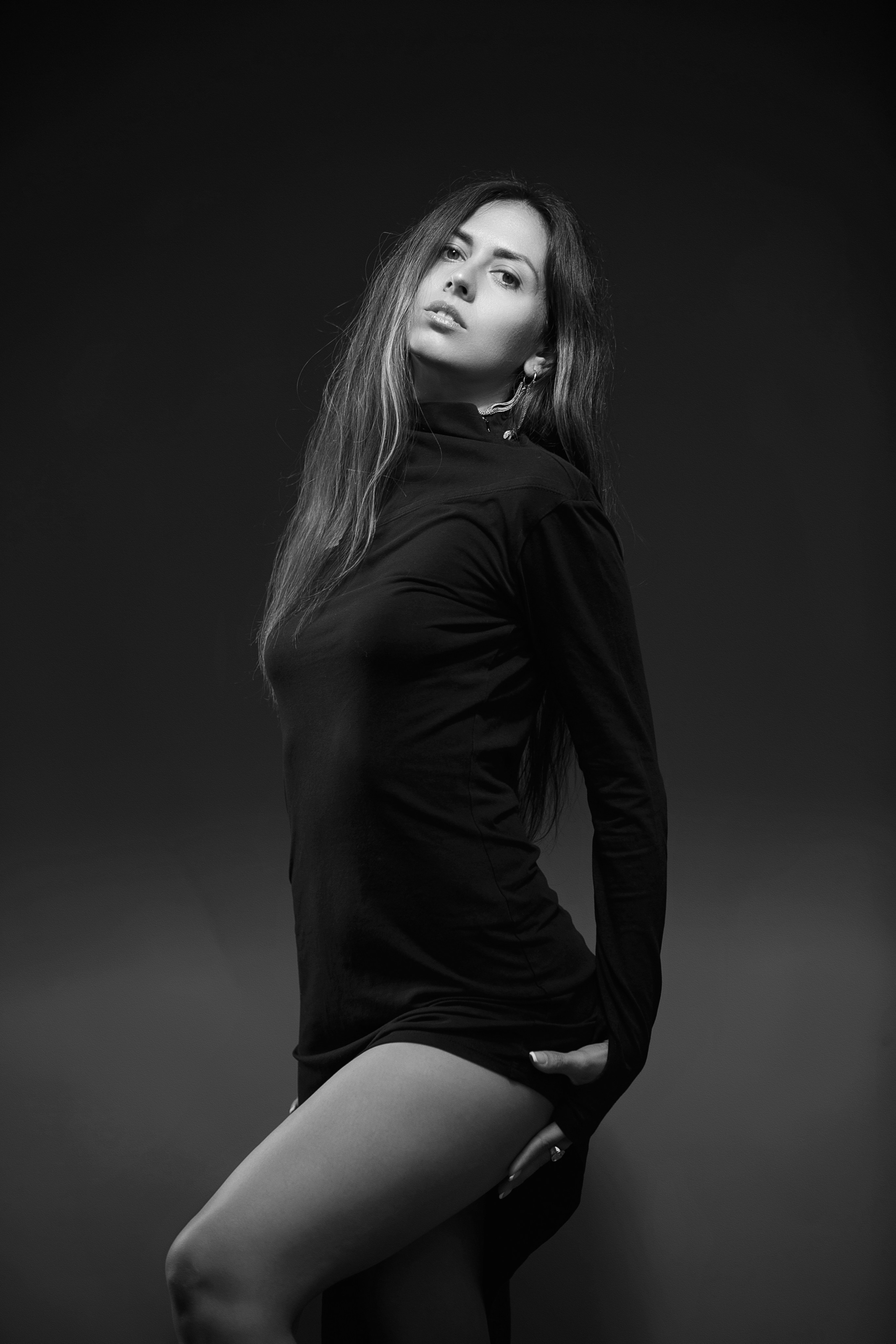 Дарина ч/б. Фотограф Богданенко Антон