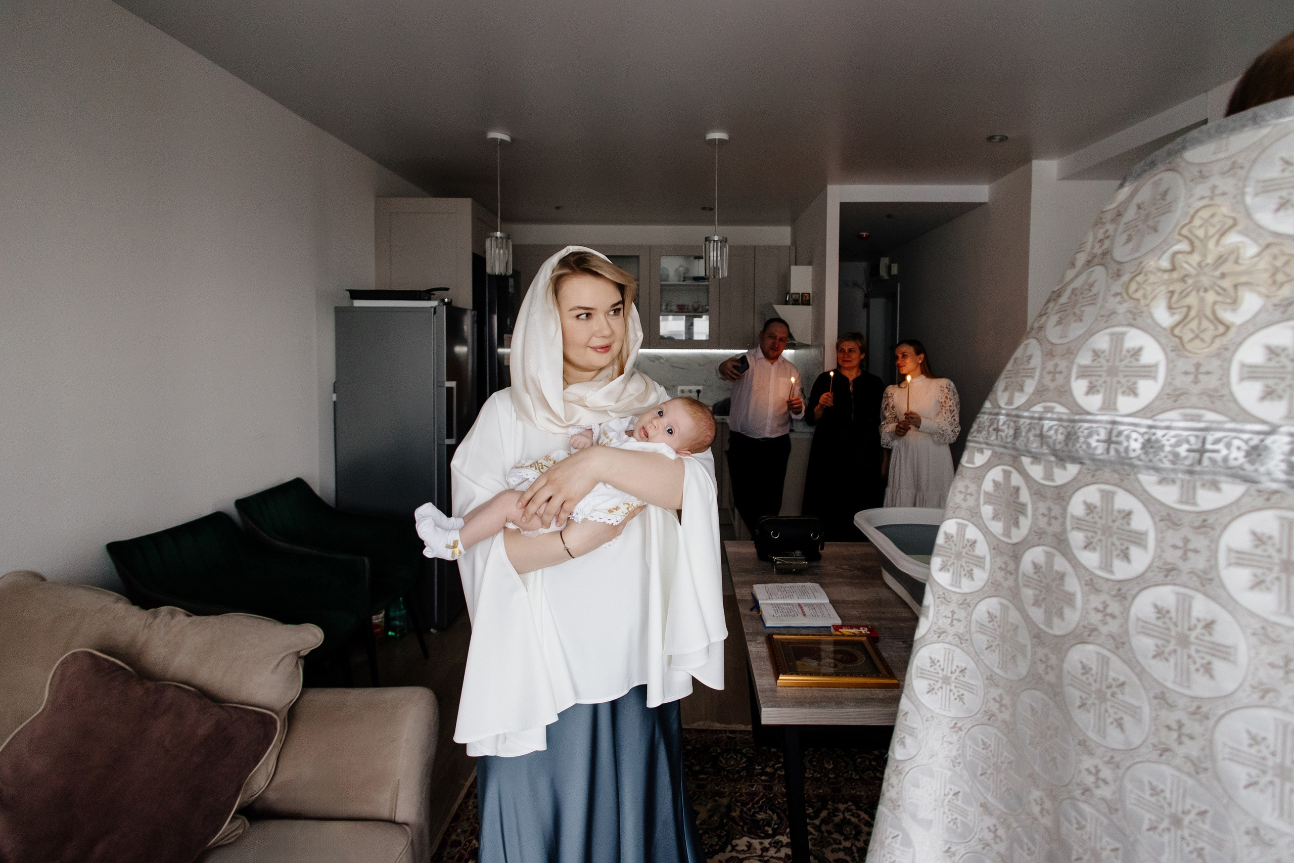 Крещение Стефании. Свадебный и семейный фотограф Екатерина Иванова