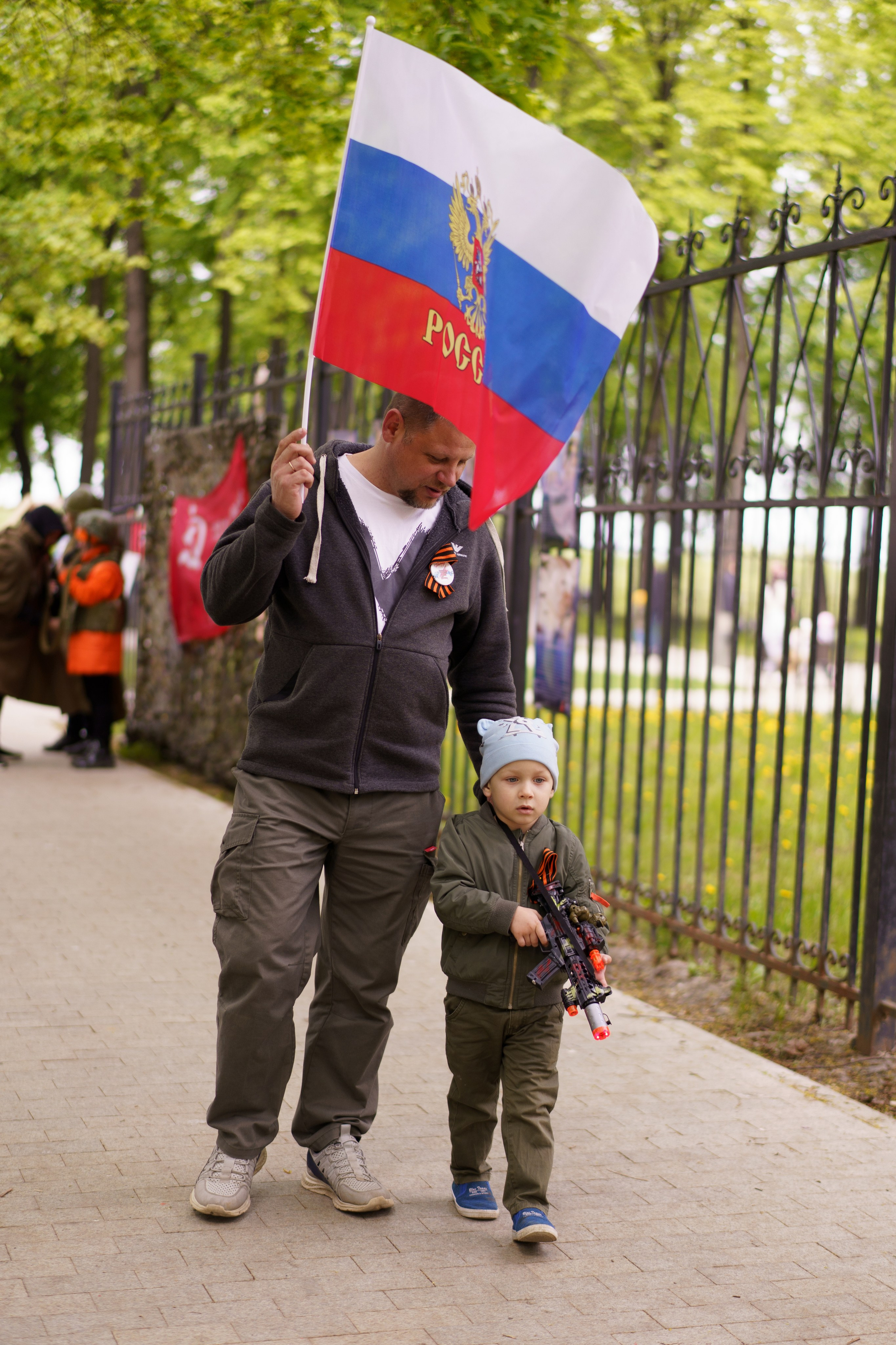 «Парк Победы» 9 мая 2025. Фотограф Надежда Погребняк | Рязань | Москва