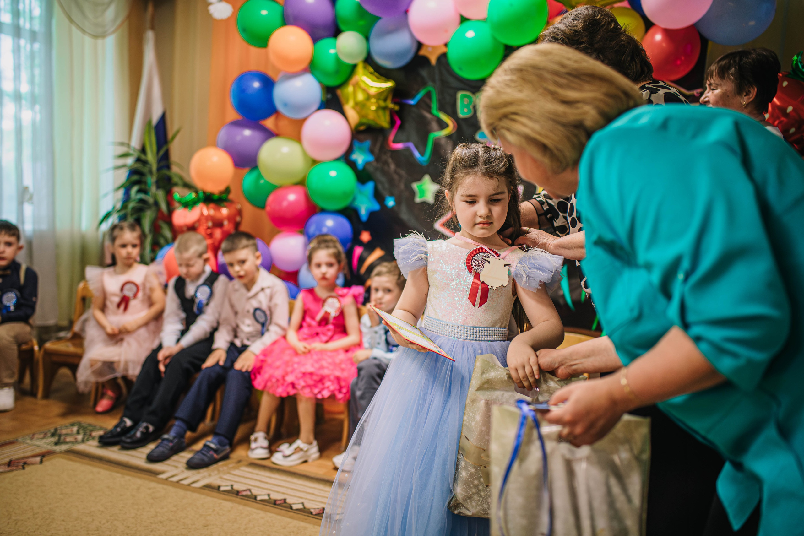 Выпускной в детском садике Светлячок г. Пустошка. Фотограф Дарья Маташкова