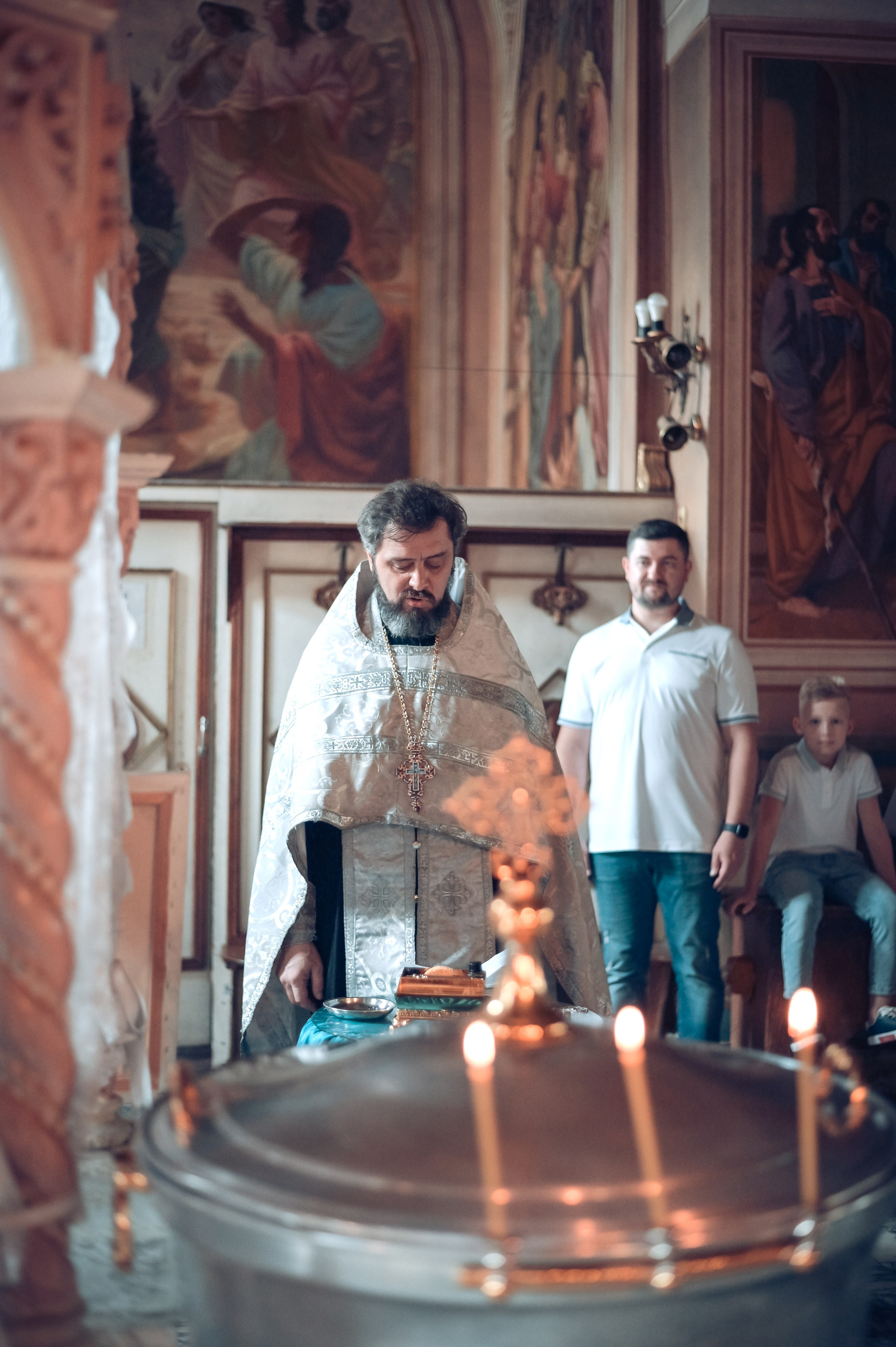 Крещение. Детский и семейный фотограф Ирина Баранова