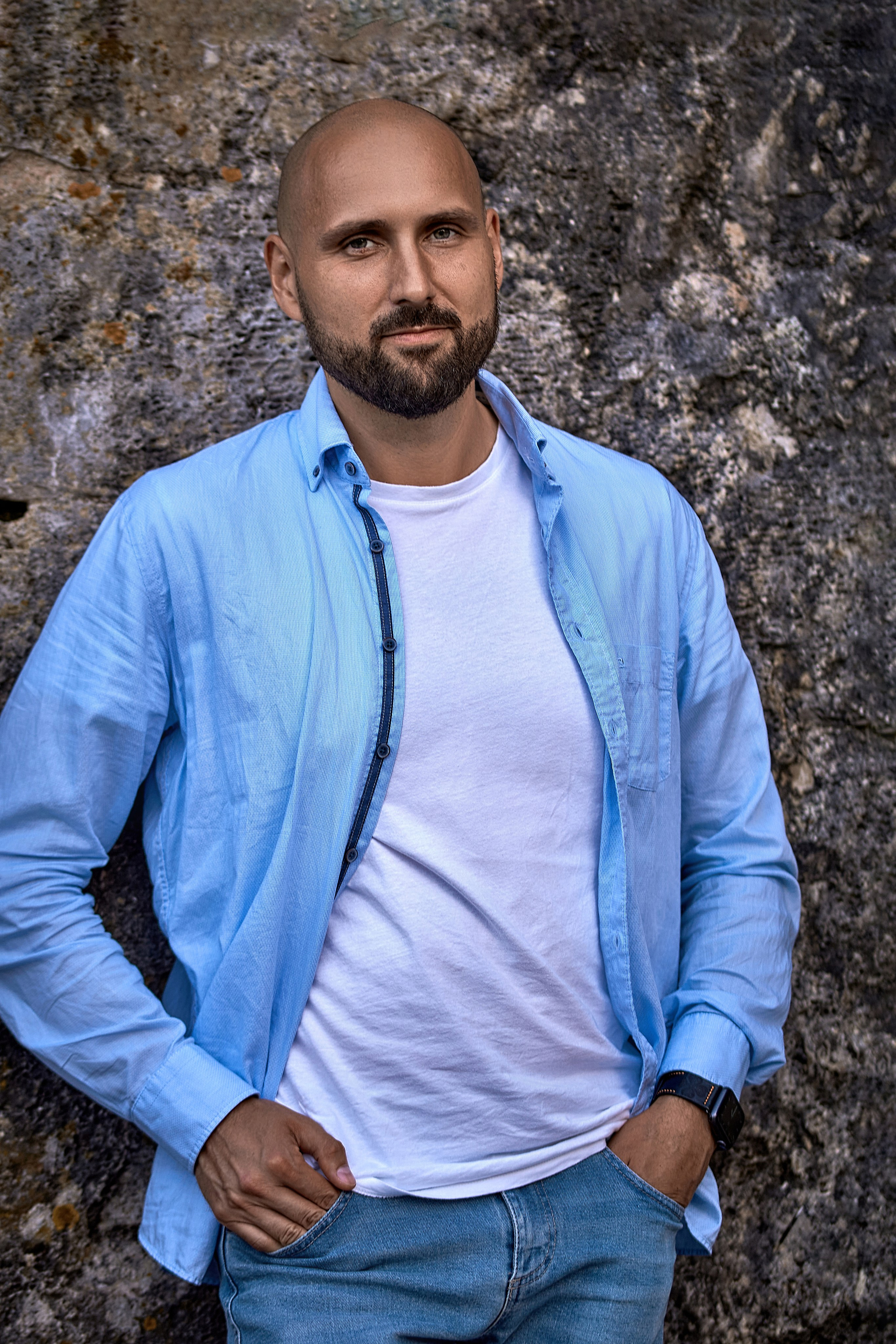 Мужской портрет для Валентина, Будва