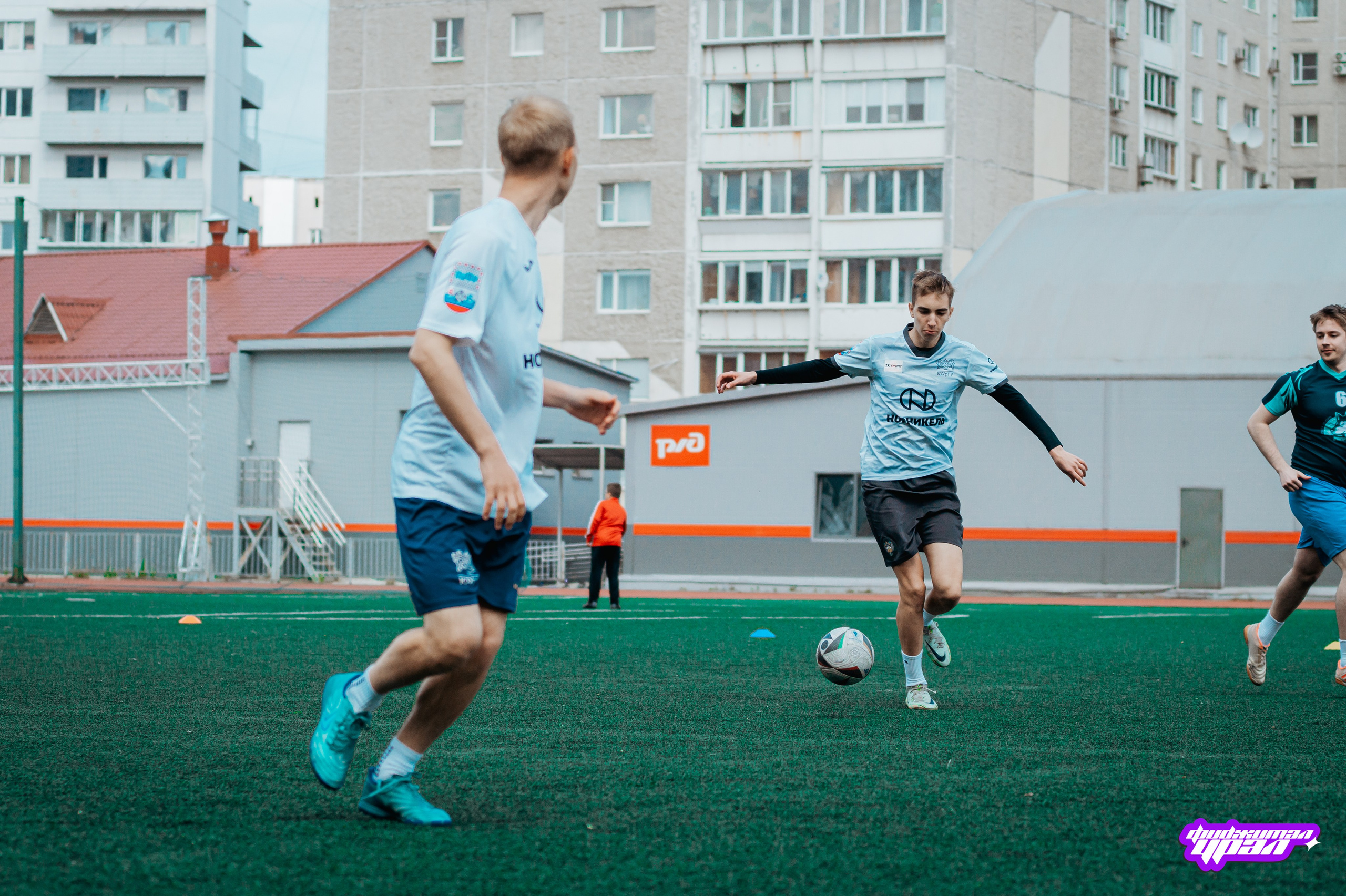 Всероссийский студенческий фиджитал-фестиваль «Фиджитал Урал», футбольное двоеборье, май²⁰²⁵. Репортажный фотограф в Челябинске Анастасия Хмарук