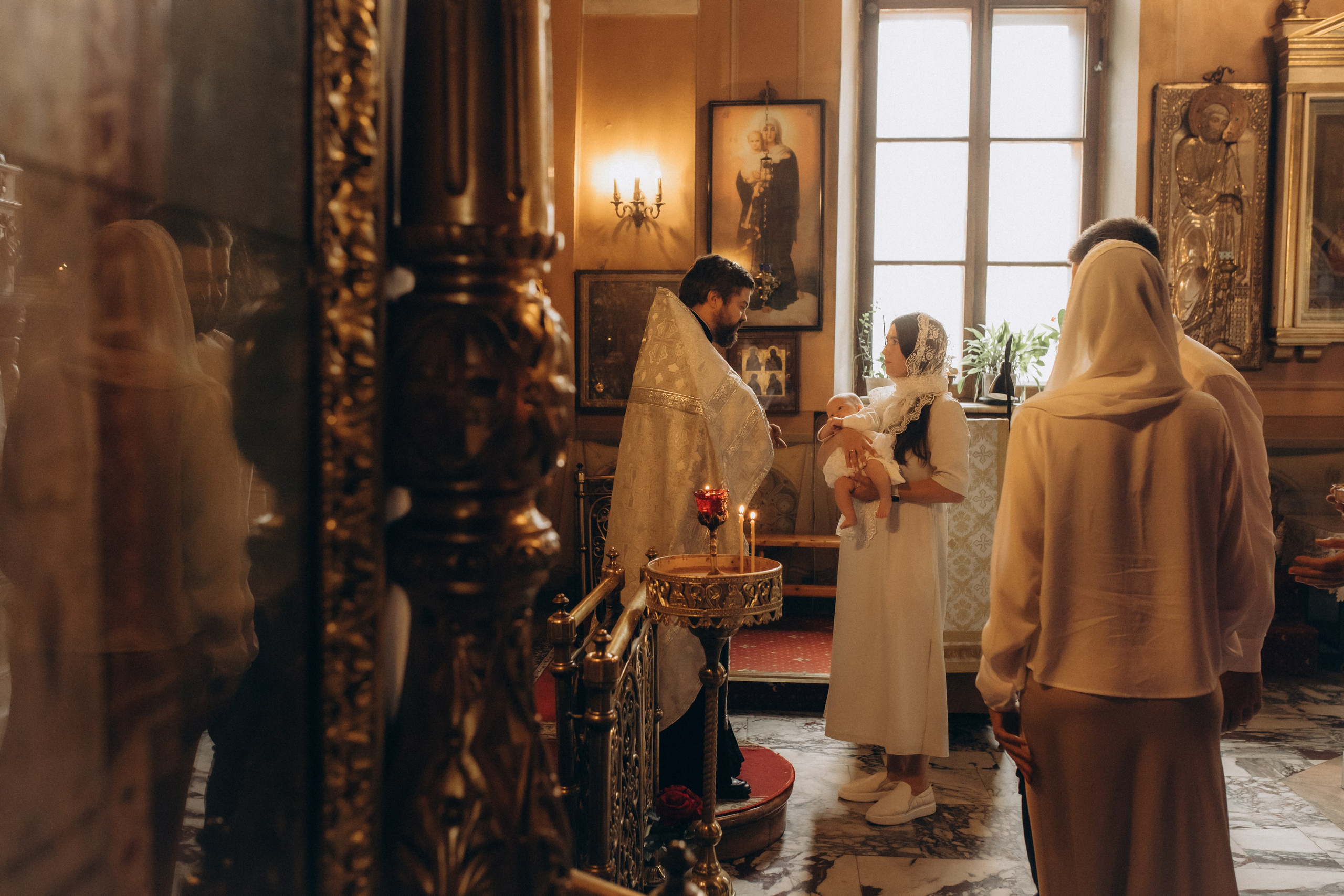 Таинство Крещения Дианы. Семейный фотограф Москва Наталия Осьмакова