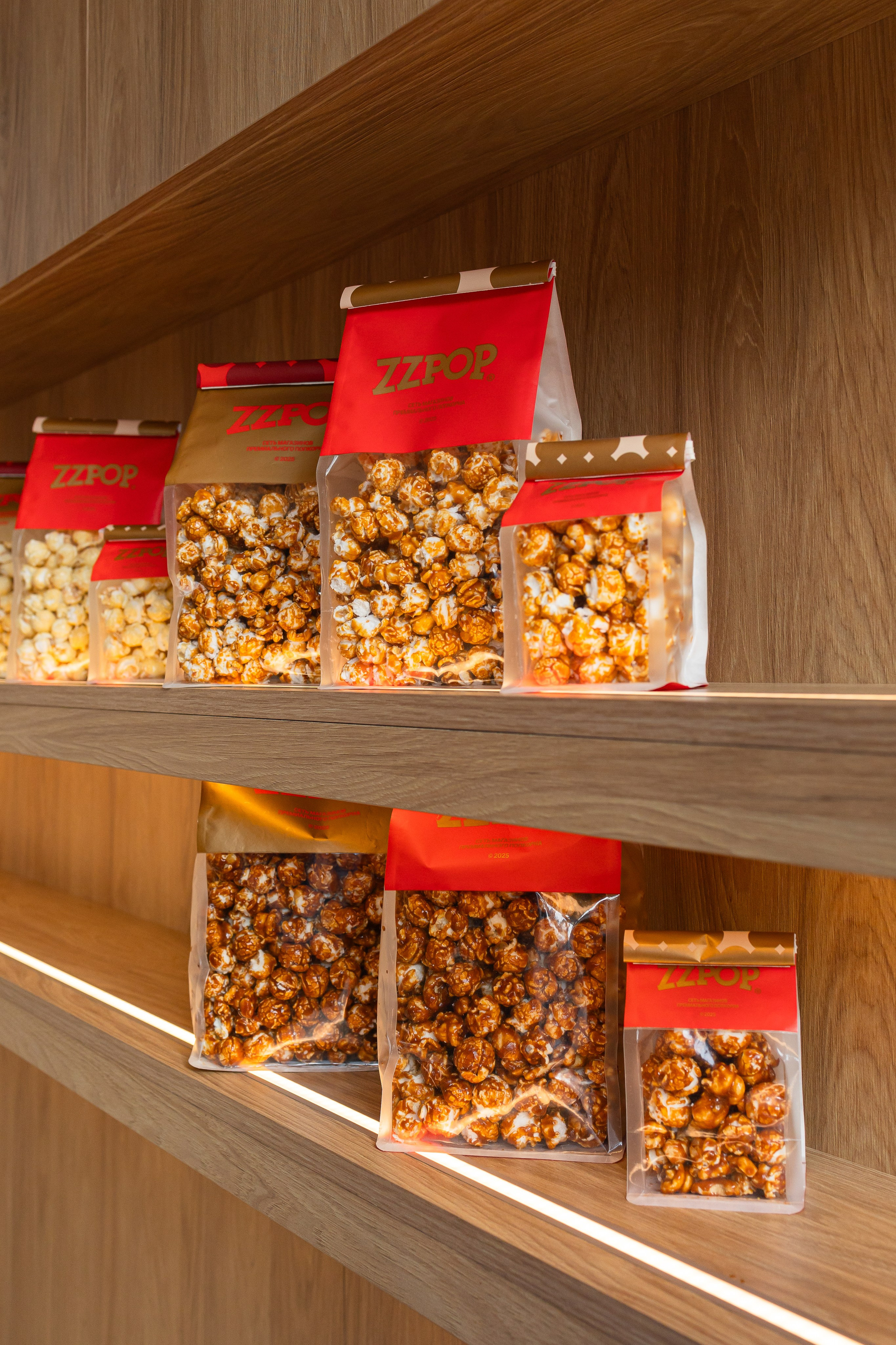 Магазин премиального попкорна ZZPOP. Фотограф Печерская Анастасия
