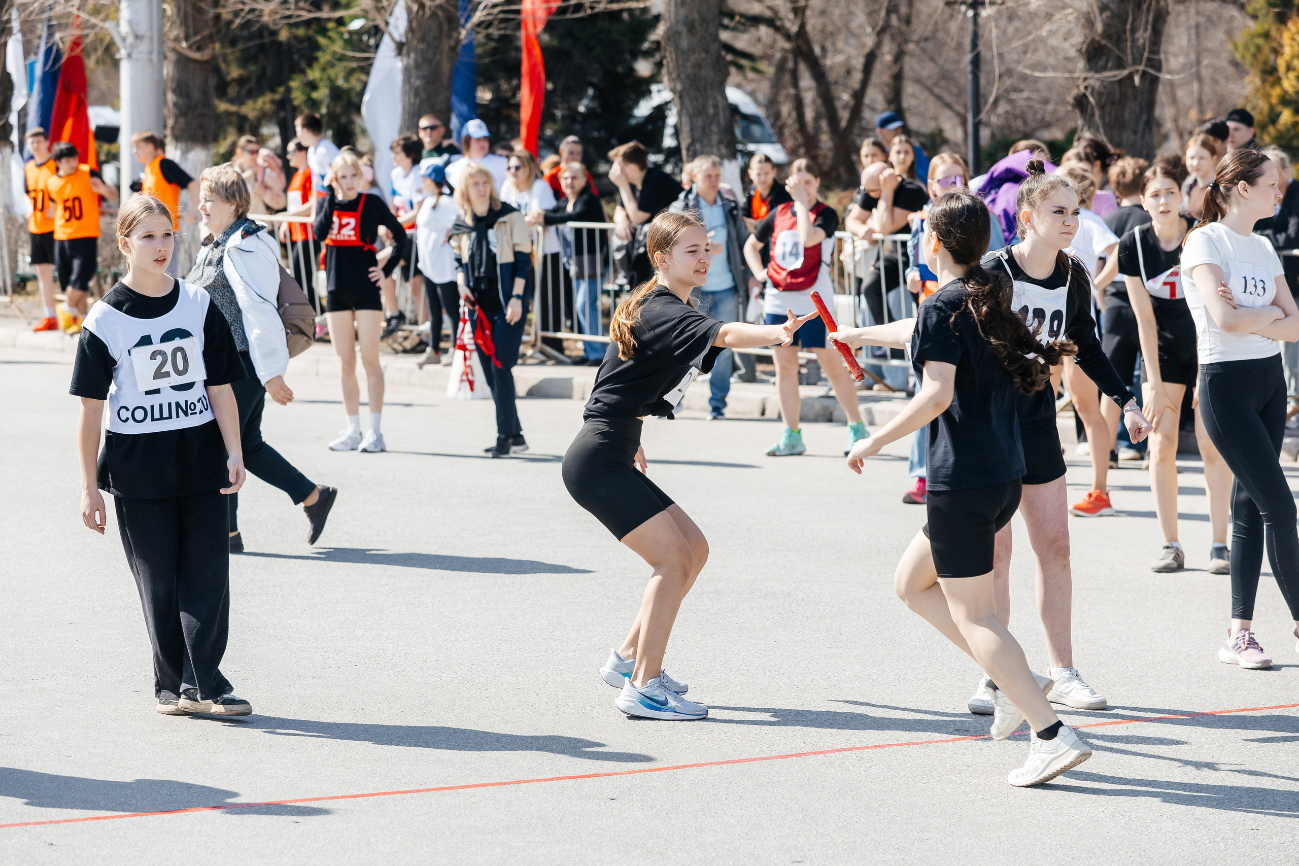 Легкоатлетическая эстафета памяти сибиряков-гвардейцев. Фотограф в Новосибирске Сергей Белов