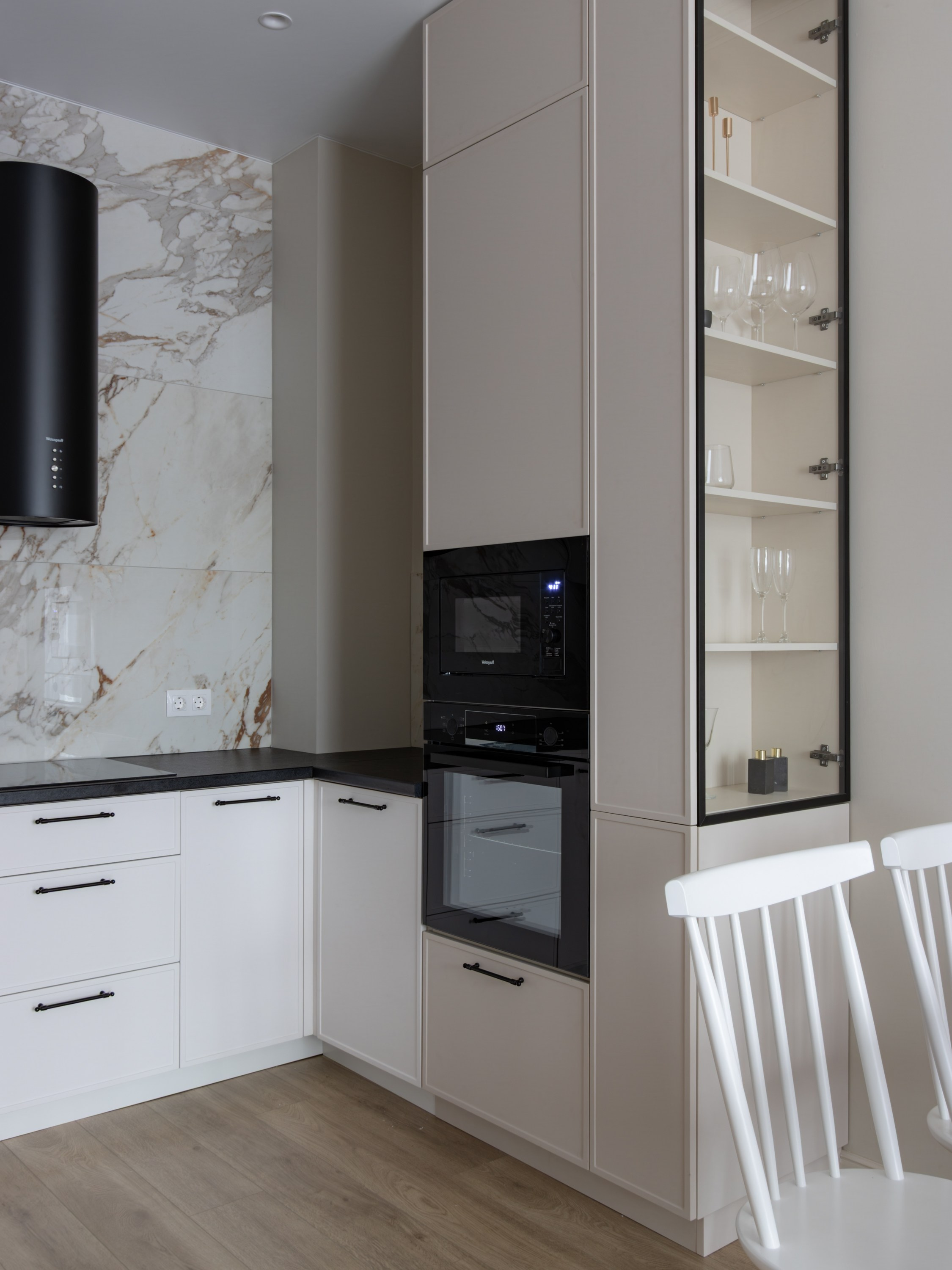 Проект квартиры под аренду дизайнера Екатерины Шейн, 2026. Интерьерный фотограф в Санкт-Петербурге