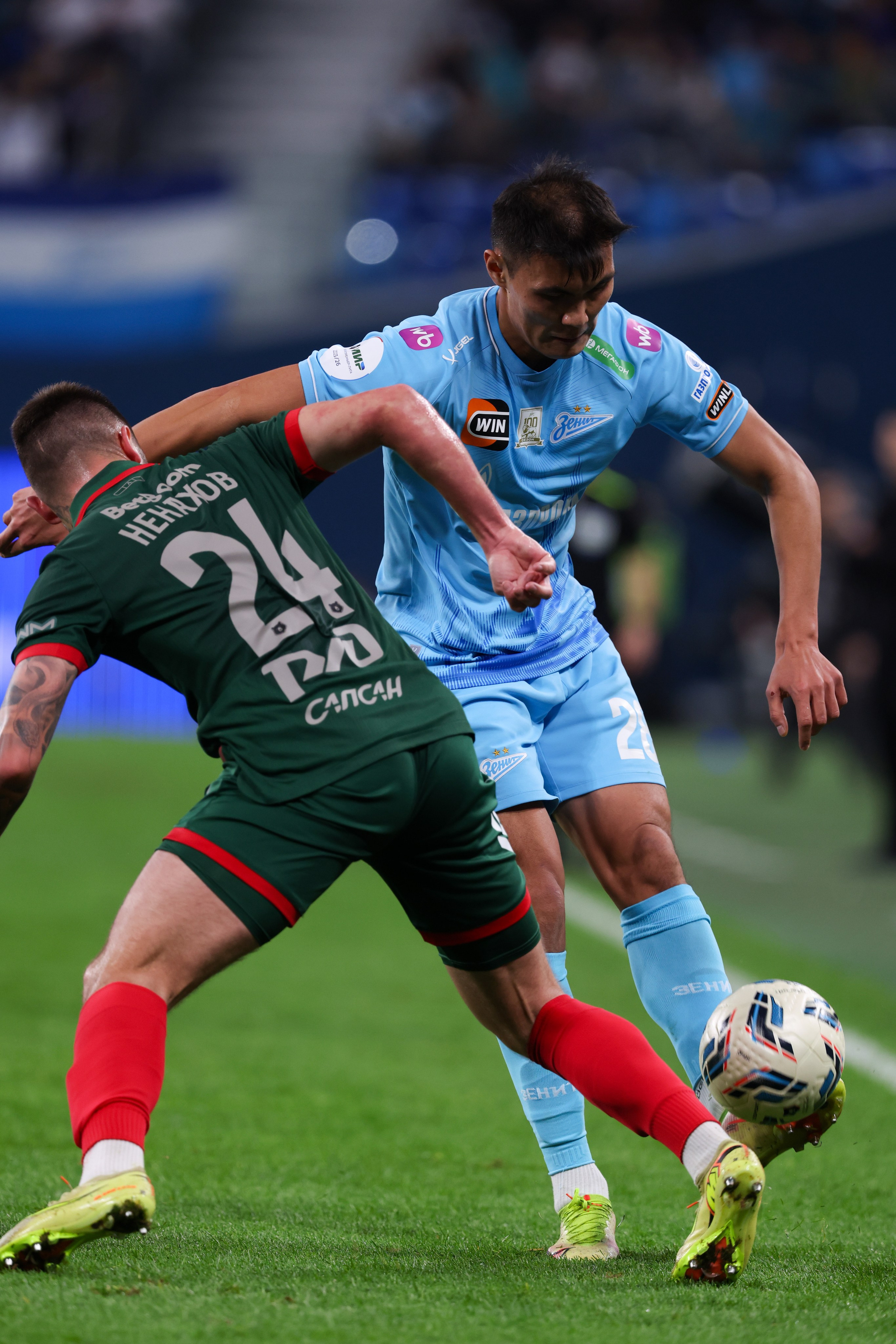 ФК «Зенит» — ФК «Локомотив» 14 тур РПЛ 01.11.2025. Спортивный и репортажный фотограф Антон Тереханов