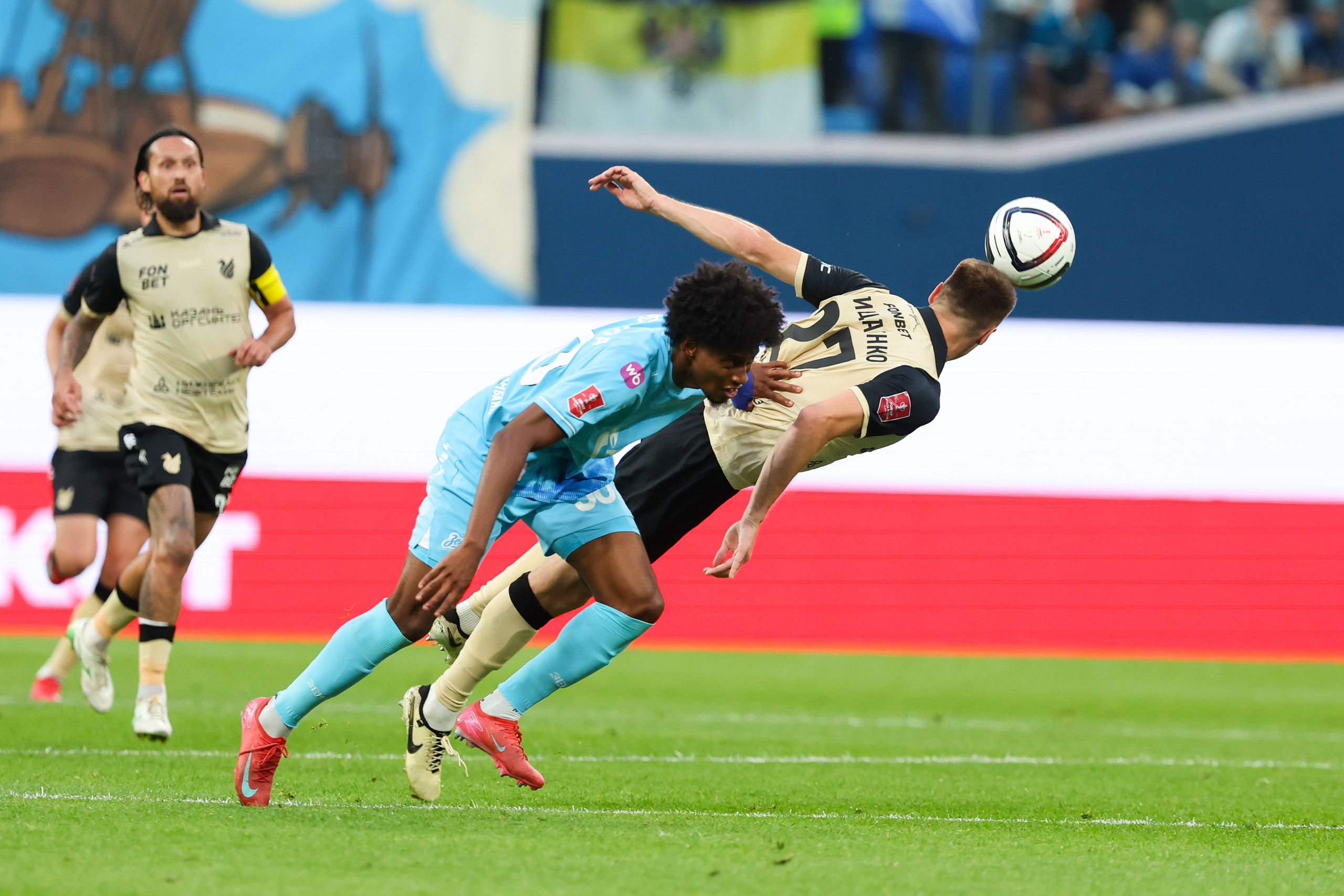 ФК Зенит — ФК Рубин Кубок России 2025/26 12.08.2025. Спортивный и репортажный фотограф Антон Тереханов