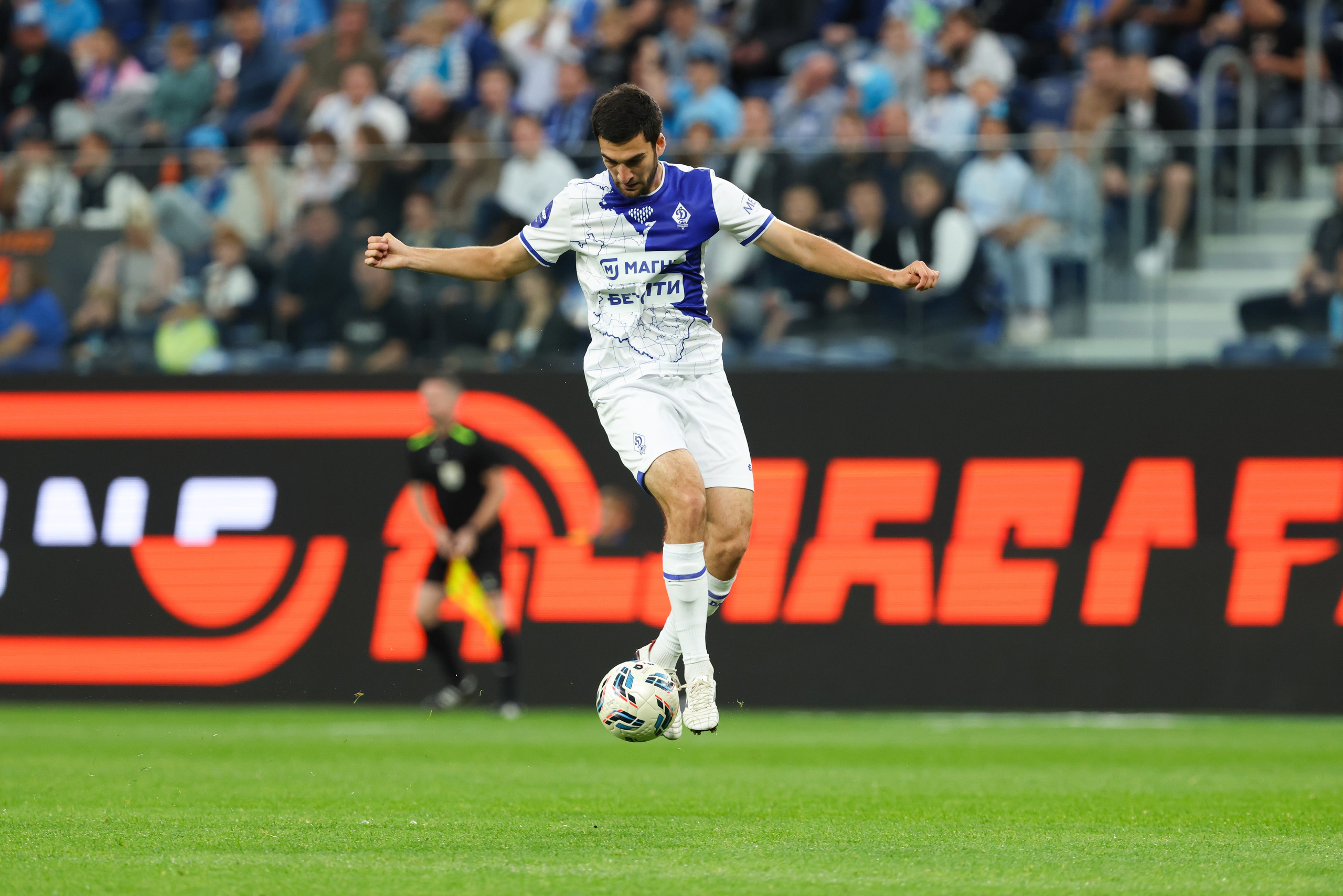 ФК «Зенит» — ФК «Динамо» Махачкала 23.08.2025. Спортивный и репортажный фотограф Антон Тереханов