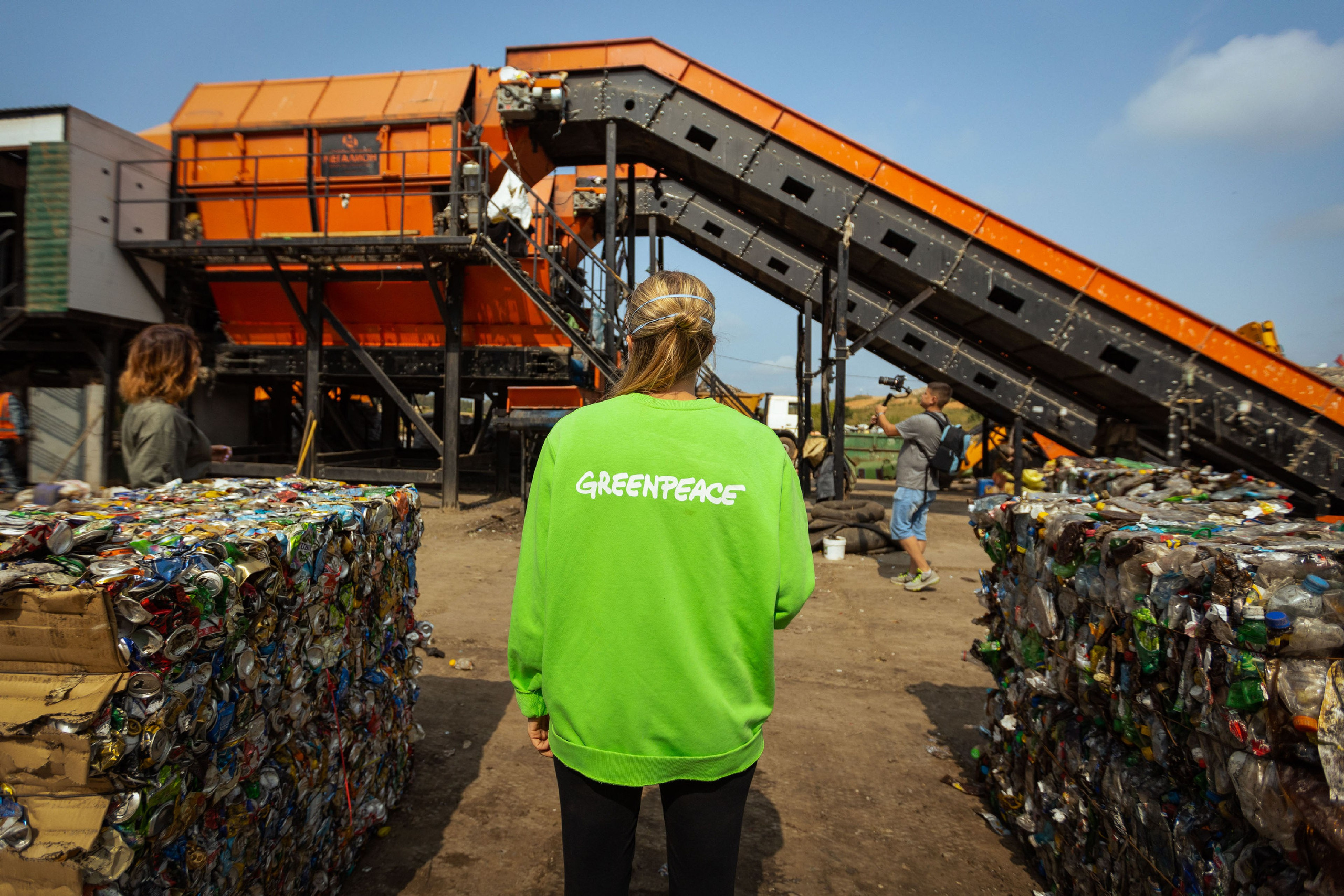 Анализ ижевского полигона ТБО [10-11 августа 2021 г.]. Фотограф Виноградов Константин