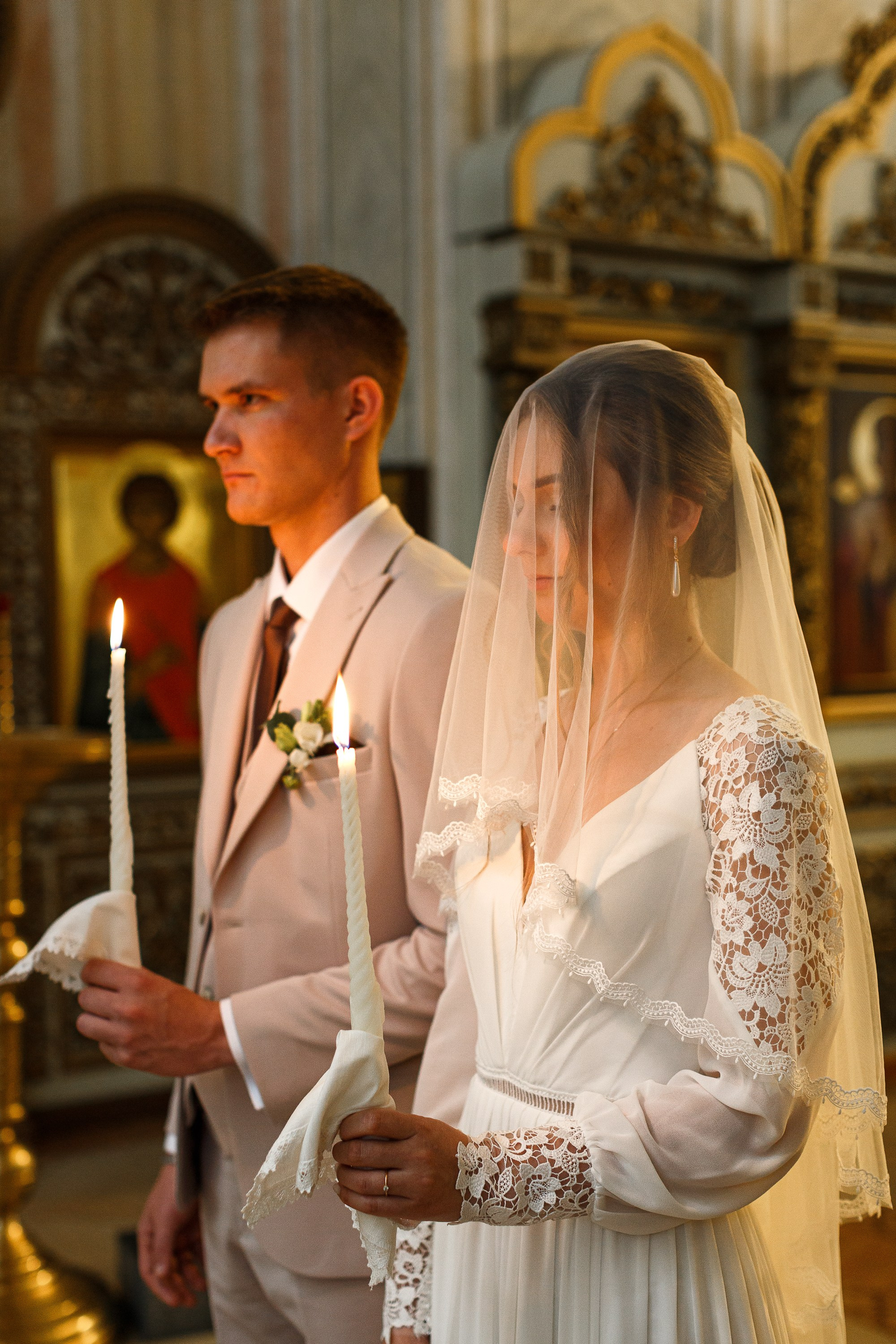 Венчание в храме Живоначальной Троицы на Шаболовке