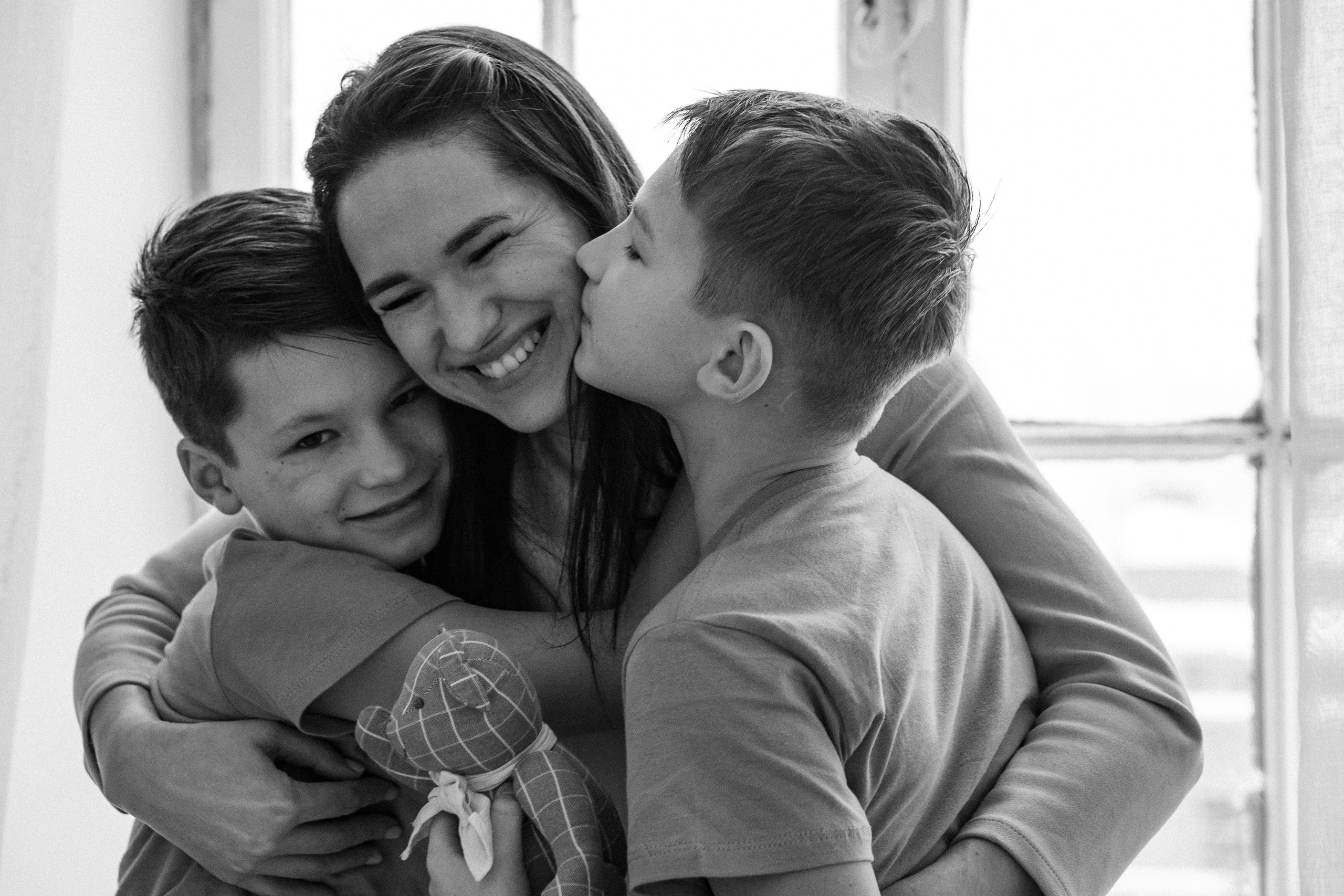 Семья Н. в фотостудии. Фотограф Ольга Игорева