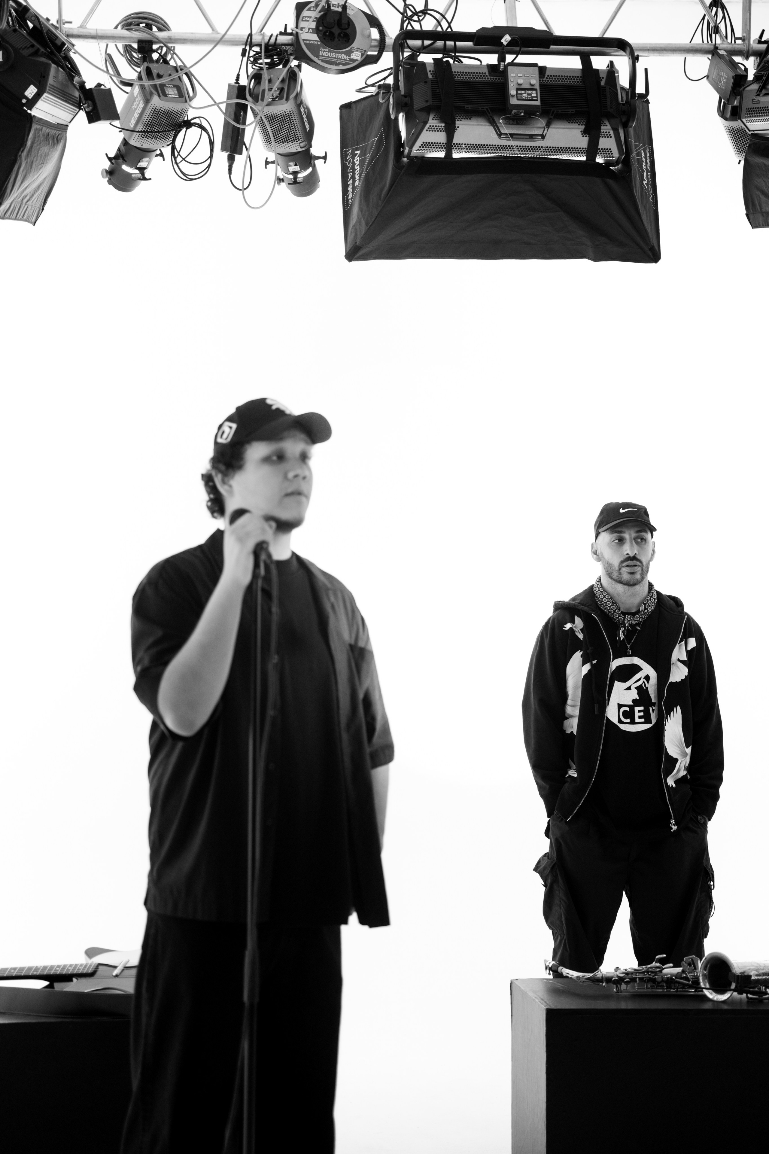 Backstage L'one $ Baho Khabi. Фотограф Москва
