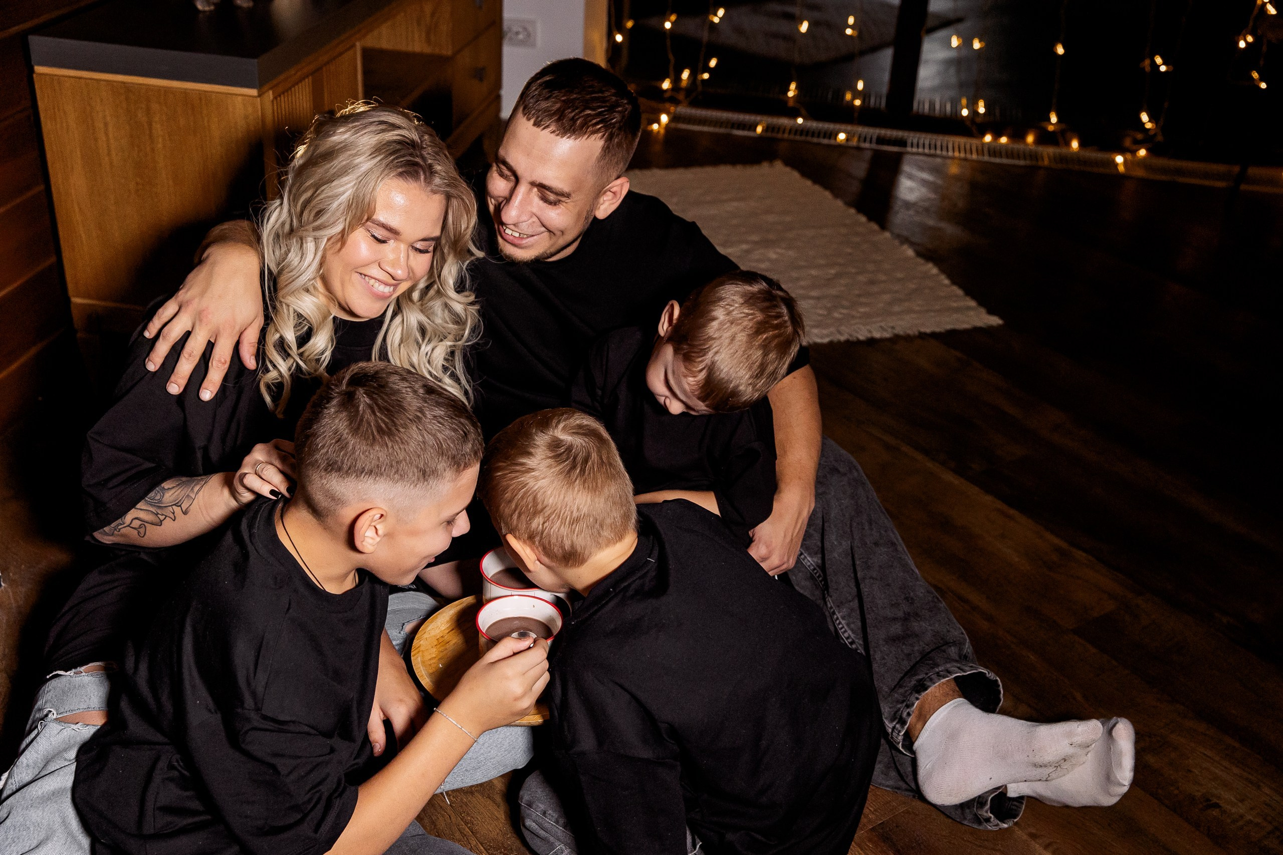 Эдуард и Дарья с сыновьями. Свадебный и семейный фотограф в Челябинске Юлия Ишимова