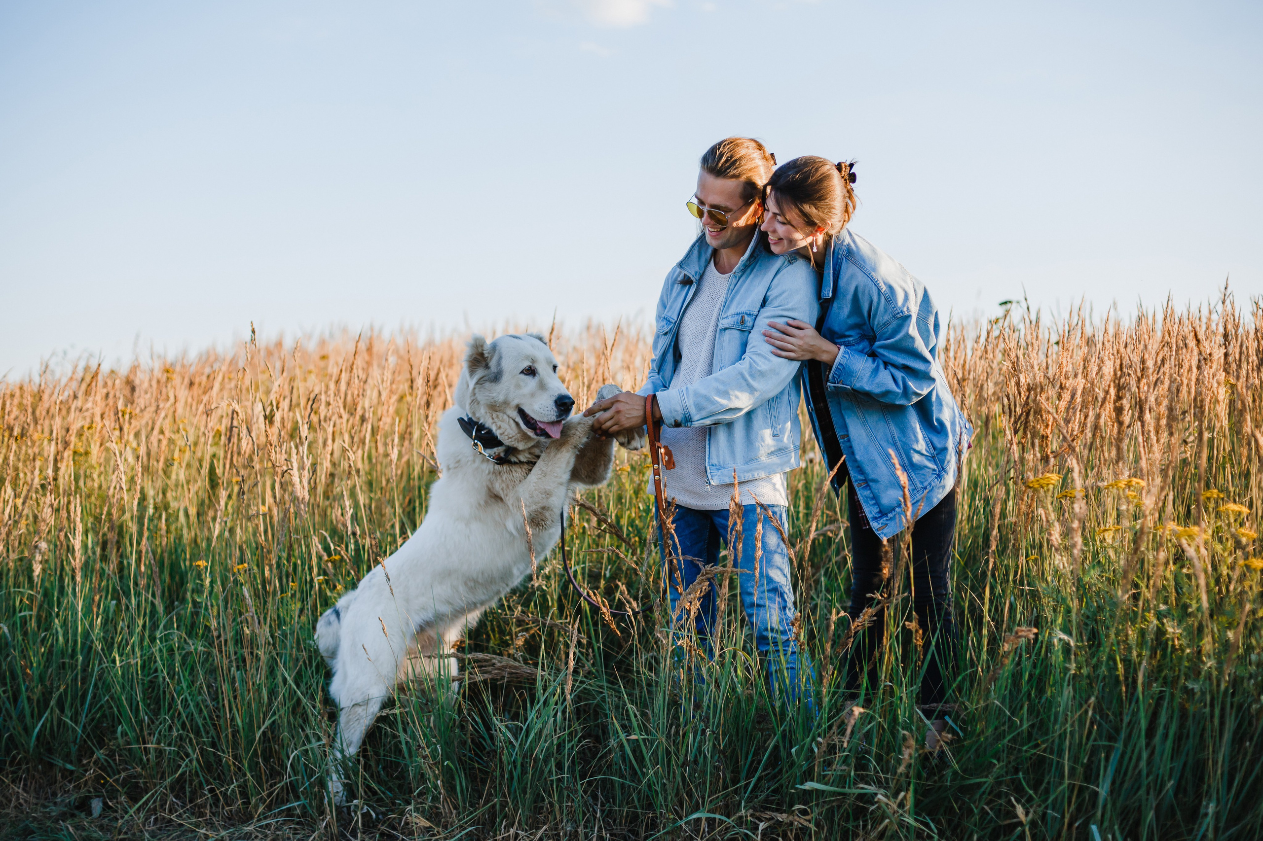 Олег, Женя, Берта. Семейный фотограф Николаева Ольга