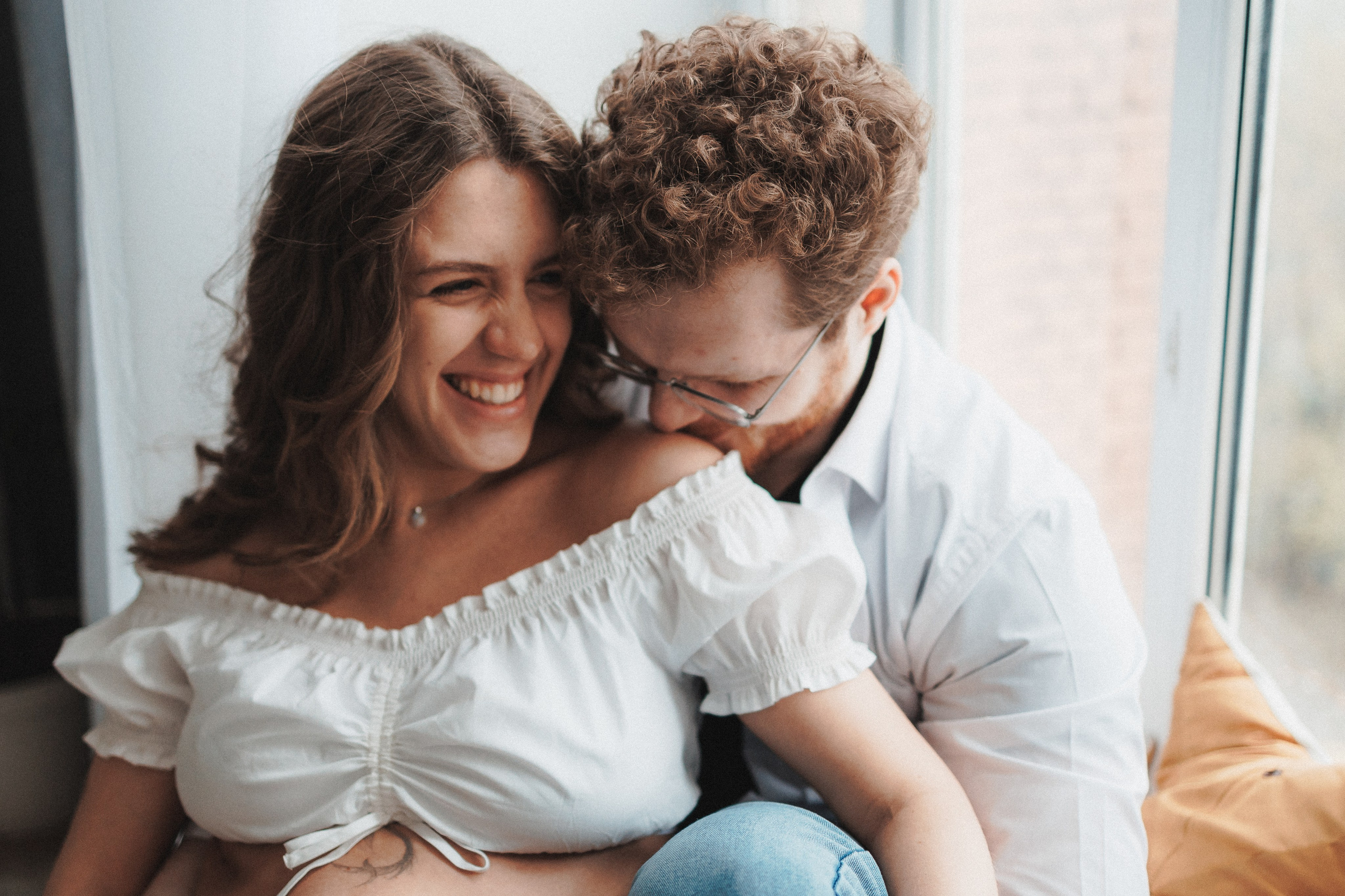 Любовь — это когда ты под сердцем носишь его ребенка. Фотограф Москва Светлана Кирюшина