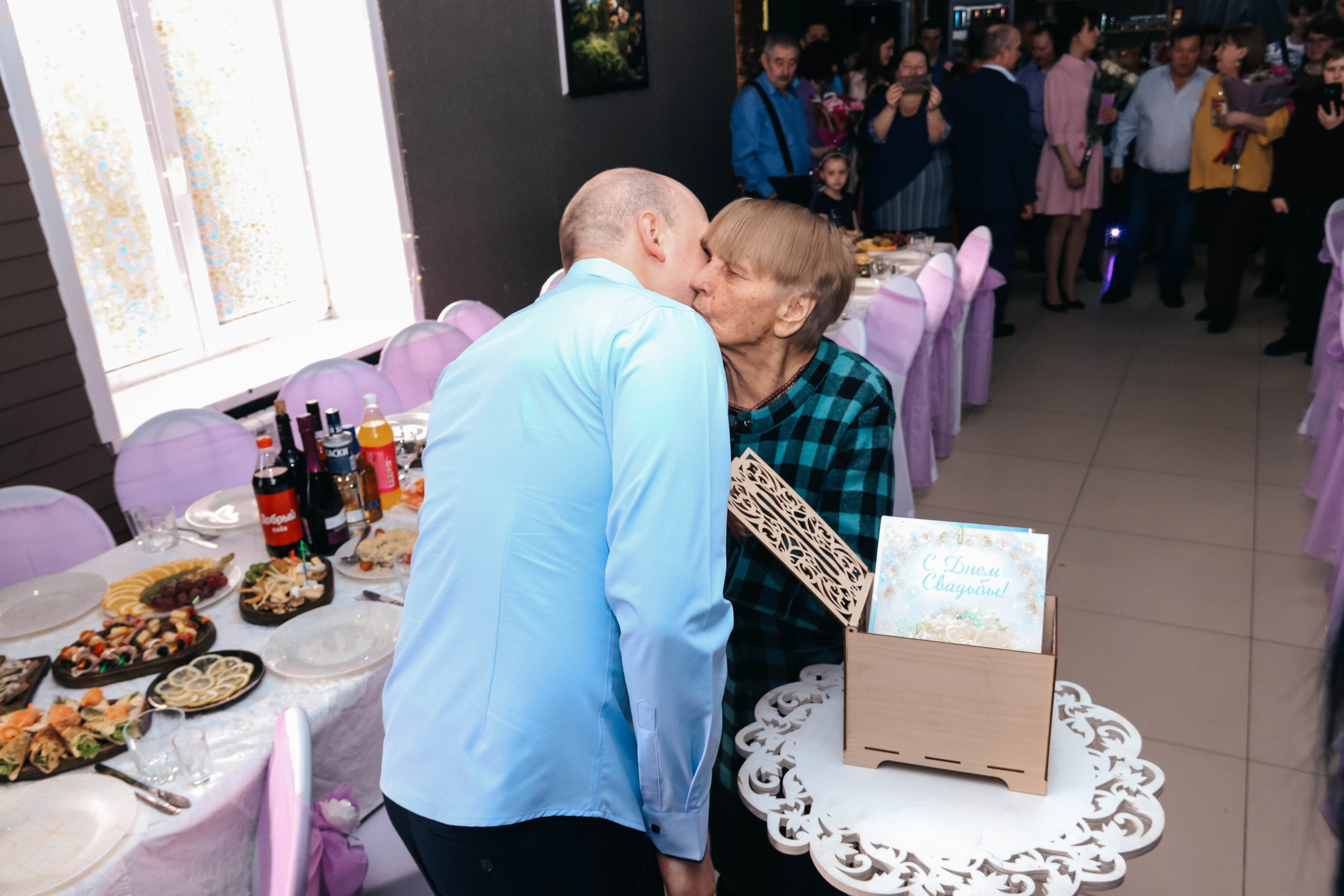Свадебный банкет. Фотограф Дарья Маташкова