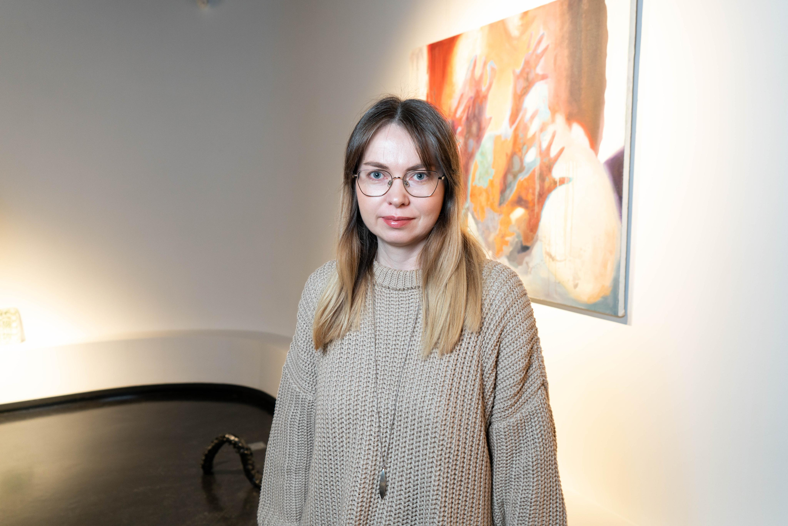 Открытие выставки «Щупальца длиннее ночи». Фотограф Павел Шальнев