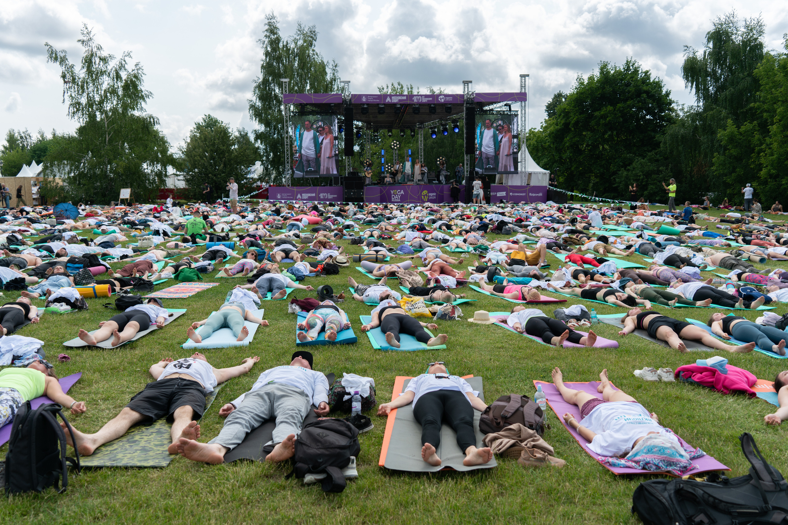 9 Международный день йоги. Фотограф Павел Шальнев