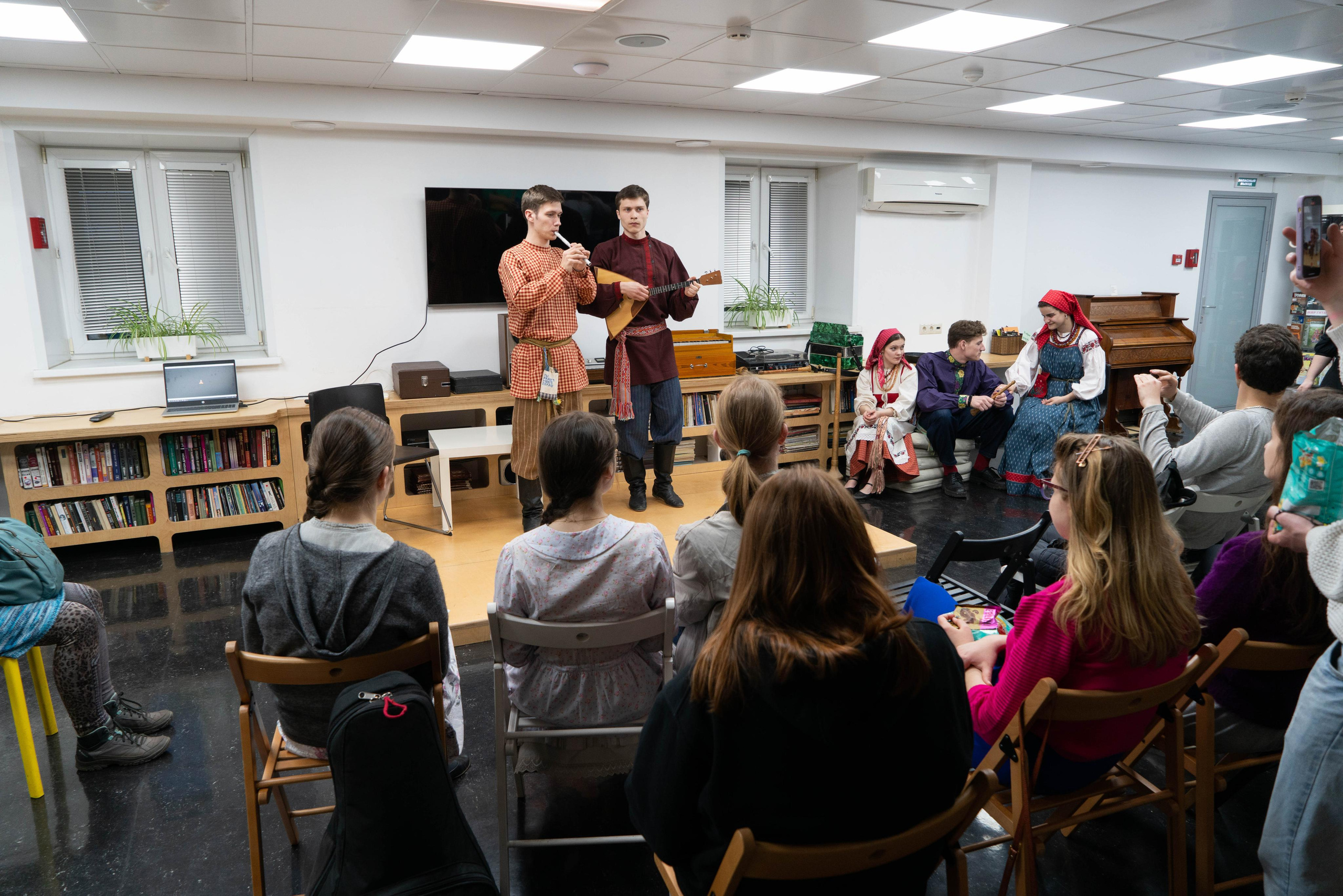 Библионочь в РГБМ. Фотограф Павел Шальнев