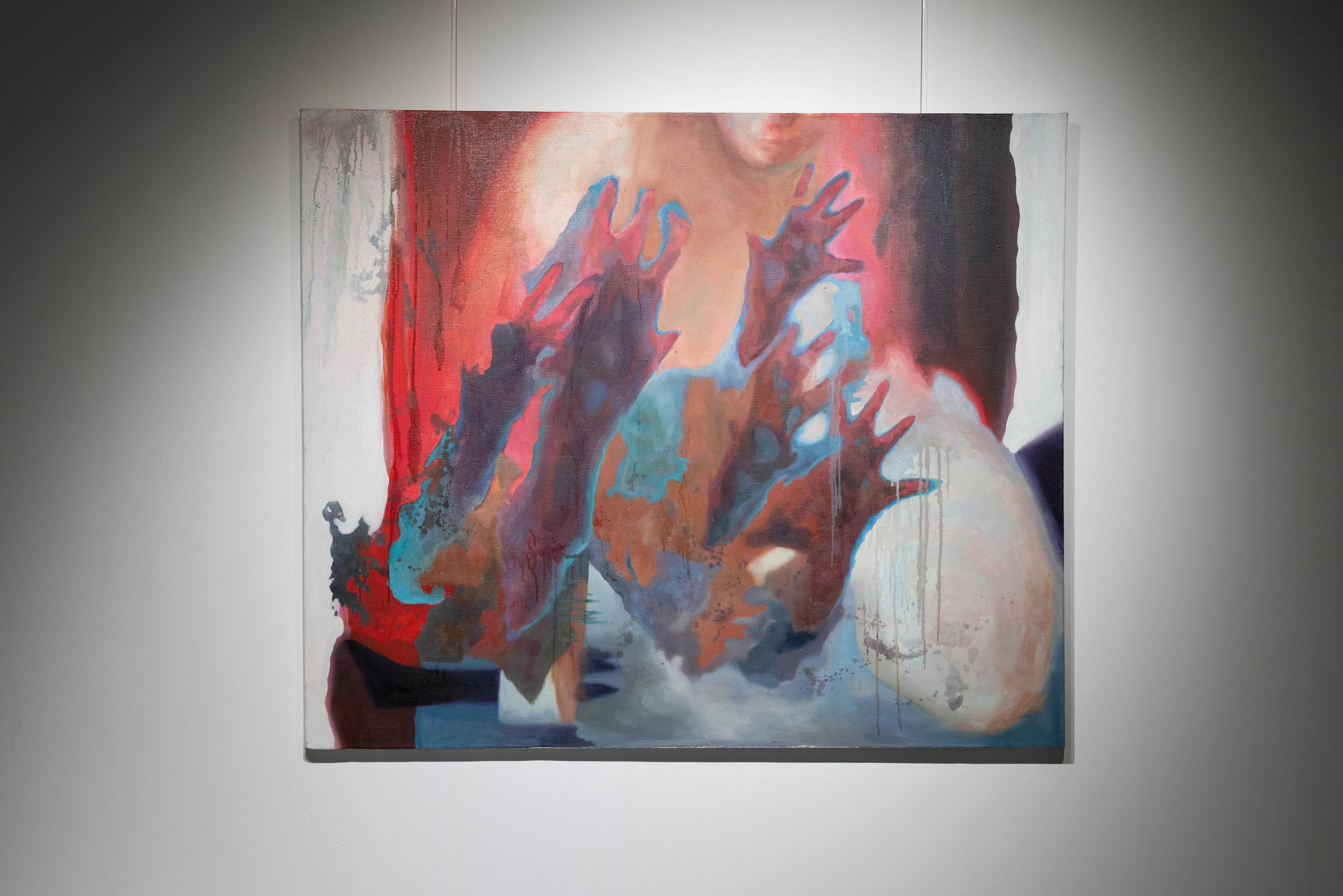 Открытие выставки «Щупальца длиннее ночи». Фотограф Павел Шальнев