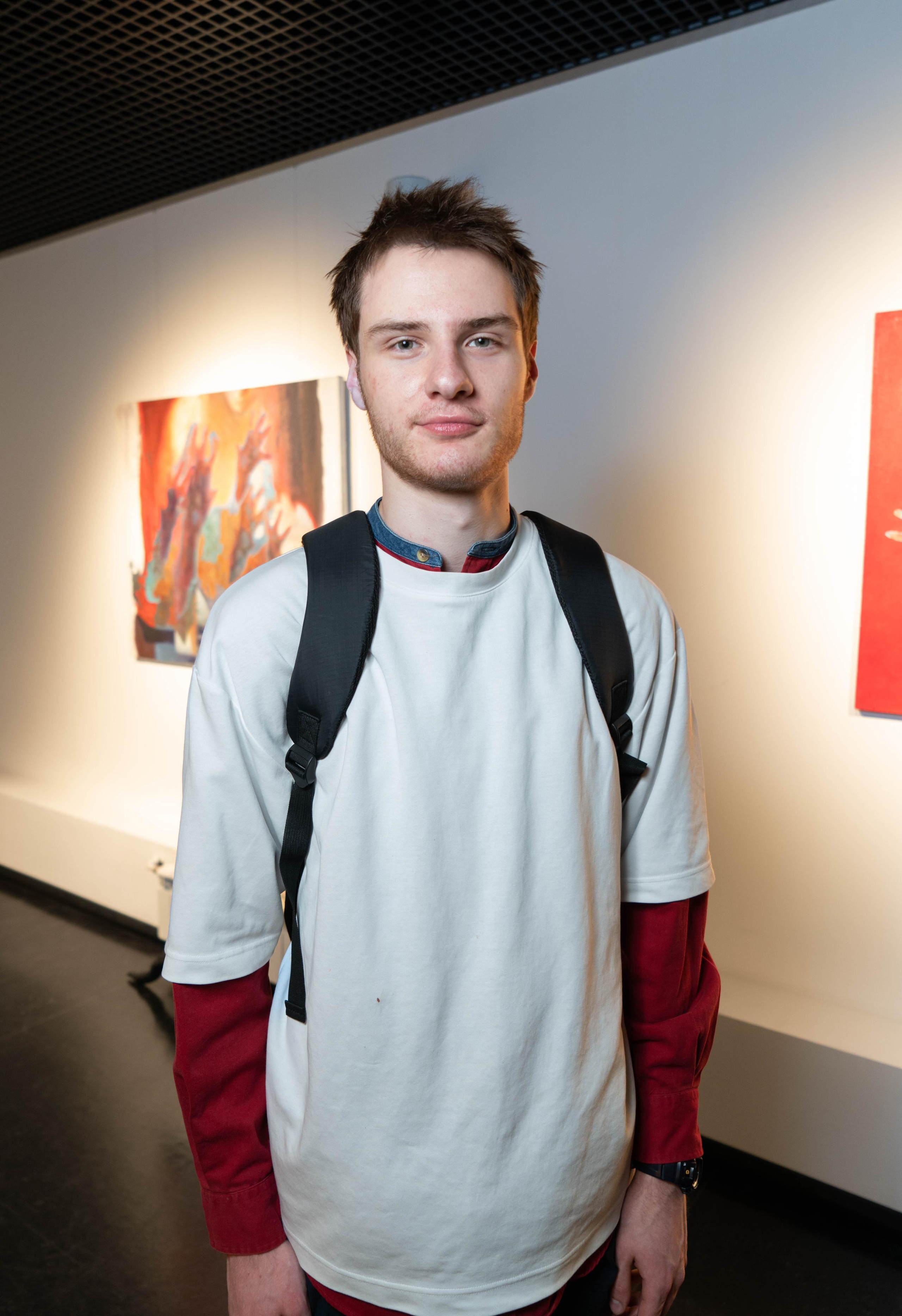 Открытие выставки «Щупальца длиннее ночи». Фотограф Павел Шальнев