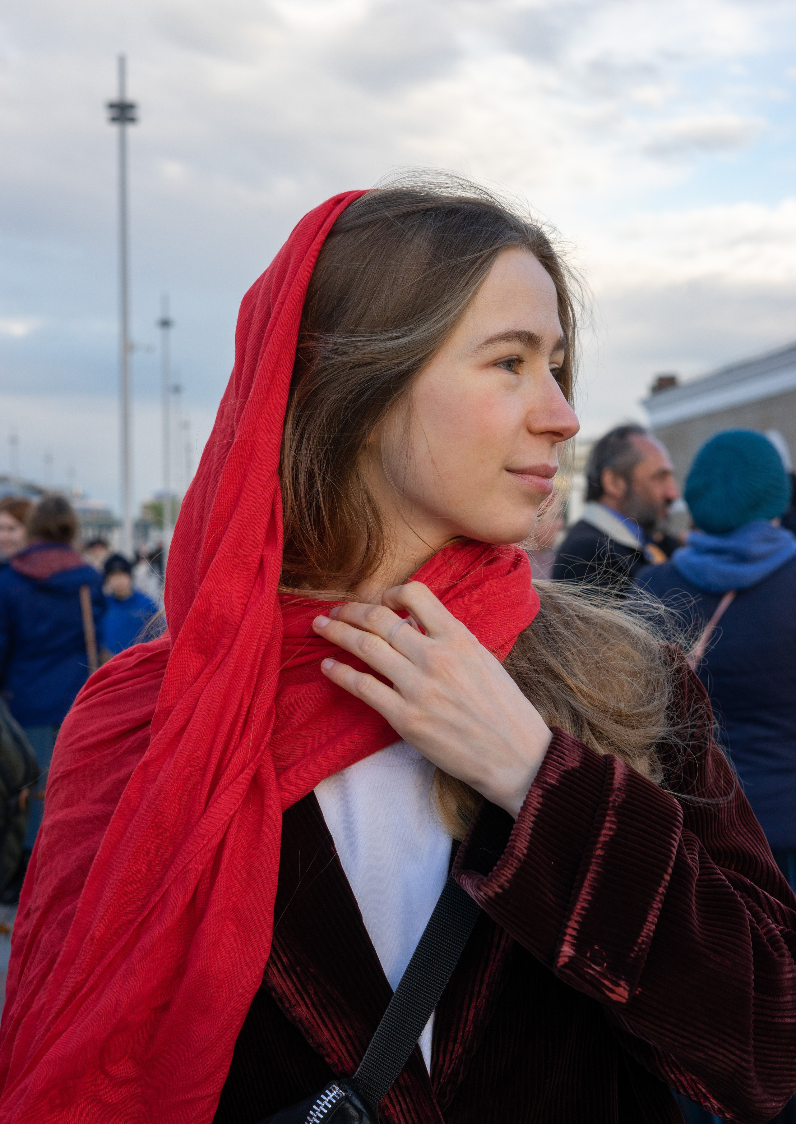 Вечерка на Патриаршем мосту. Фотограф Павел Шальнев