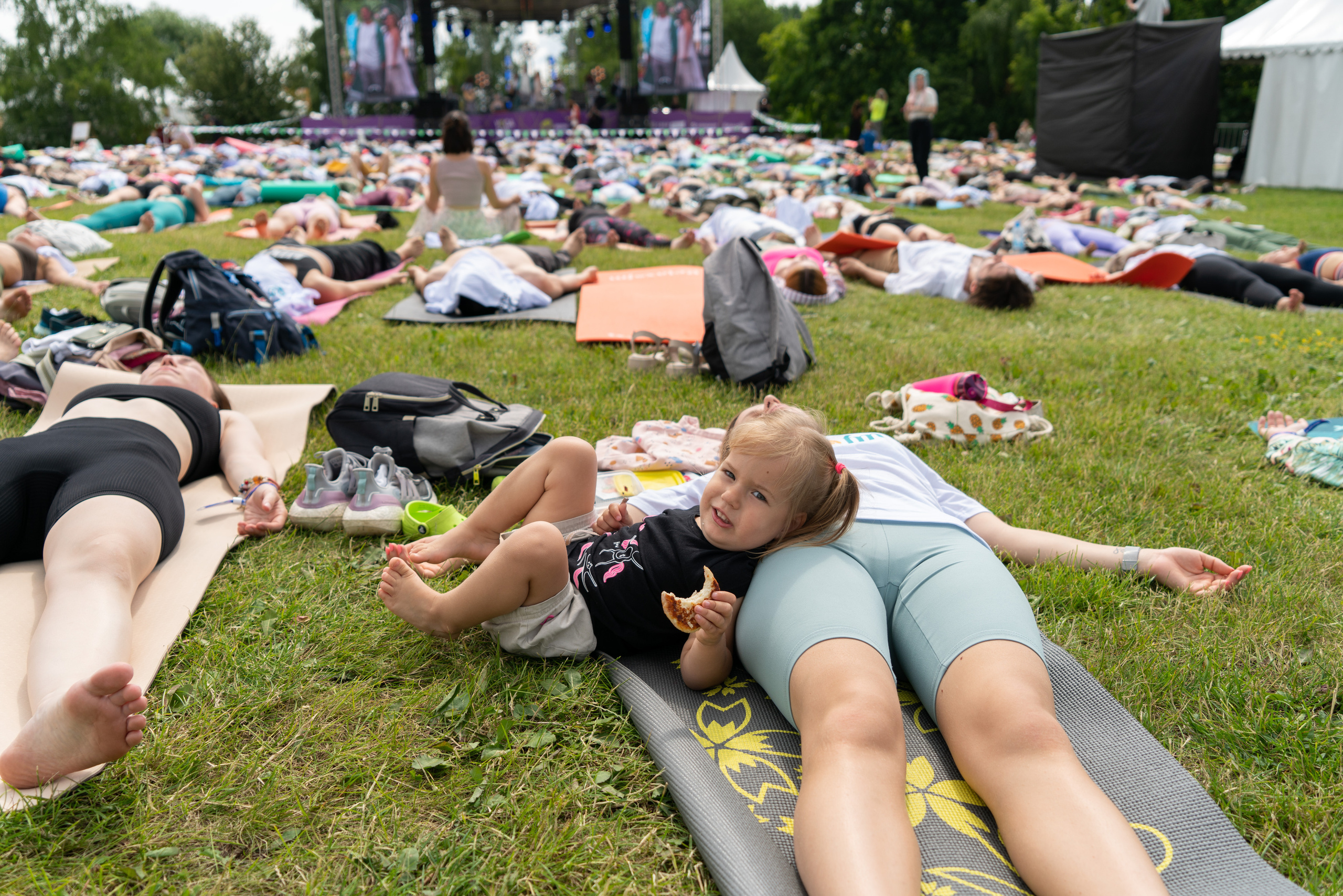 9 Международный день йоги. Фотограф Павел Шальнев