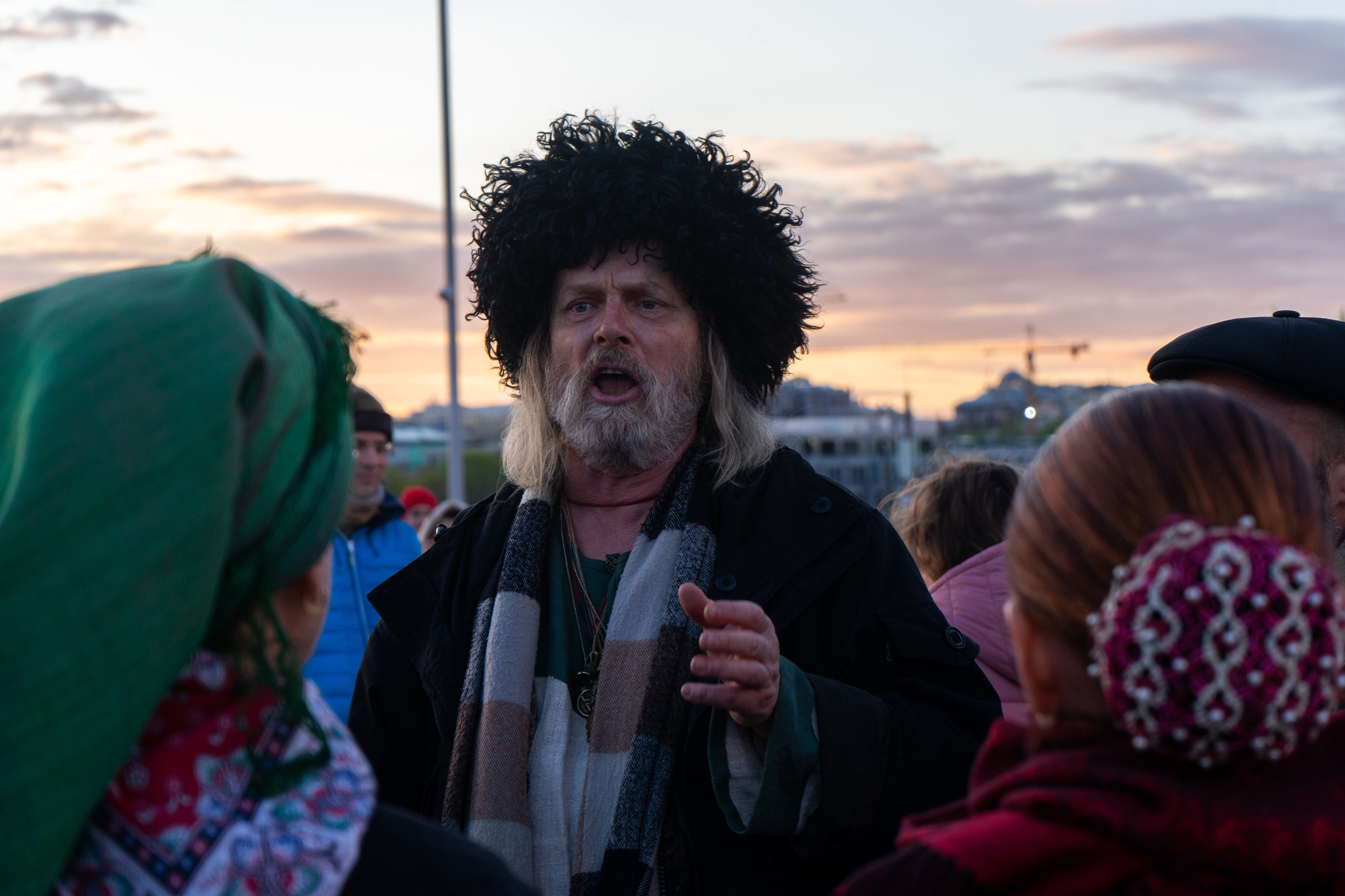 Вечерка на Патриаршем мосту. Фотограф Павел Шальнев