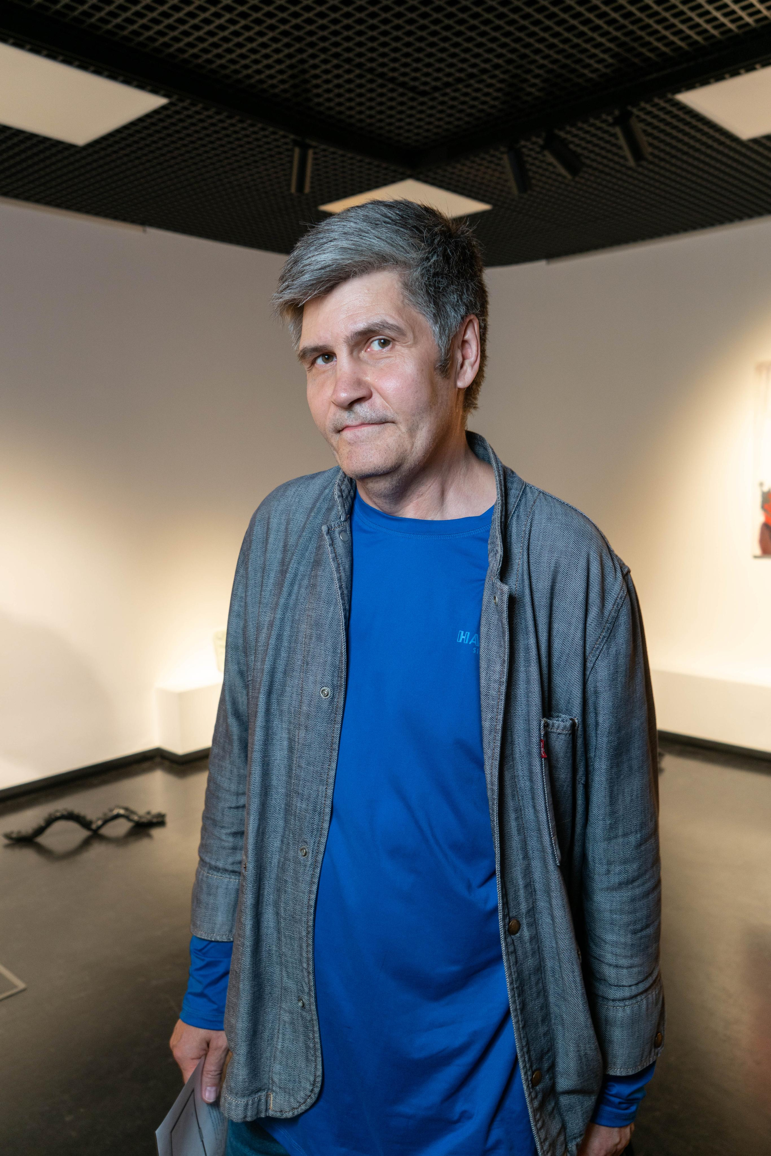 Открытие выставки «Щупальца длиннее ночи». Фотограф Павел Шальнев