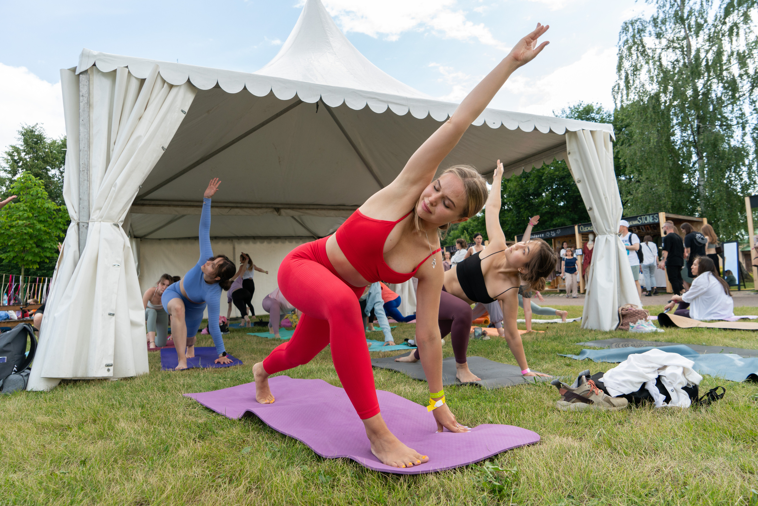 9 Международный день йоги. Фотограф Павел Шальнев