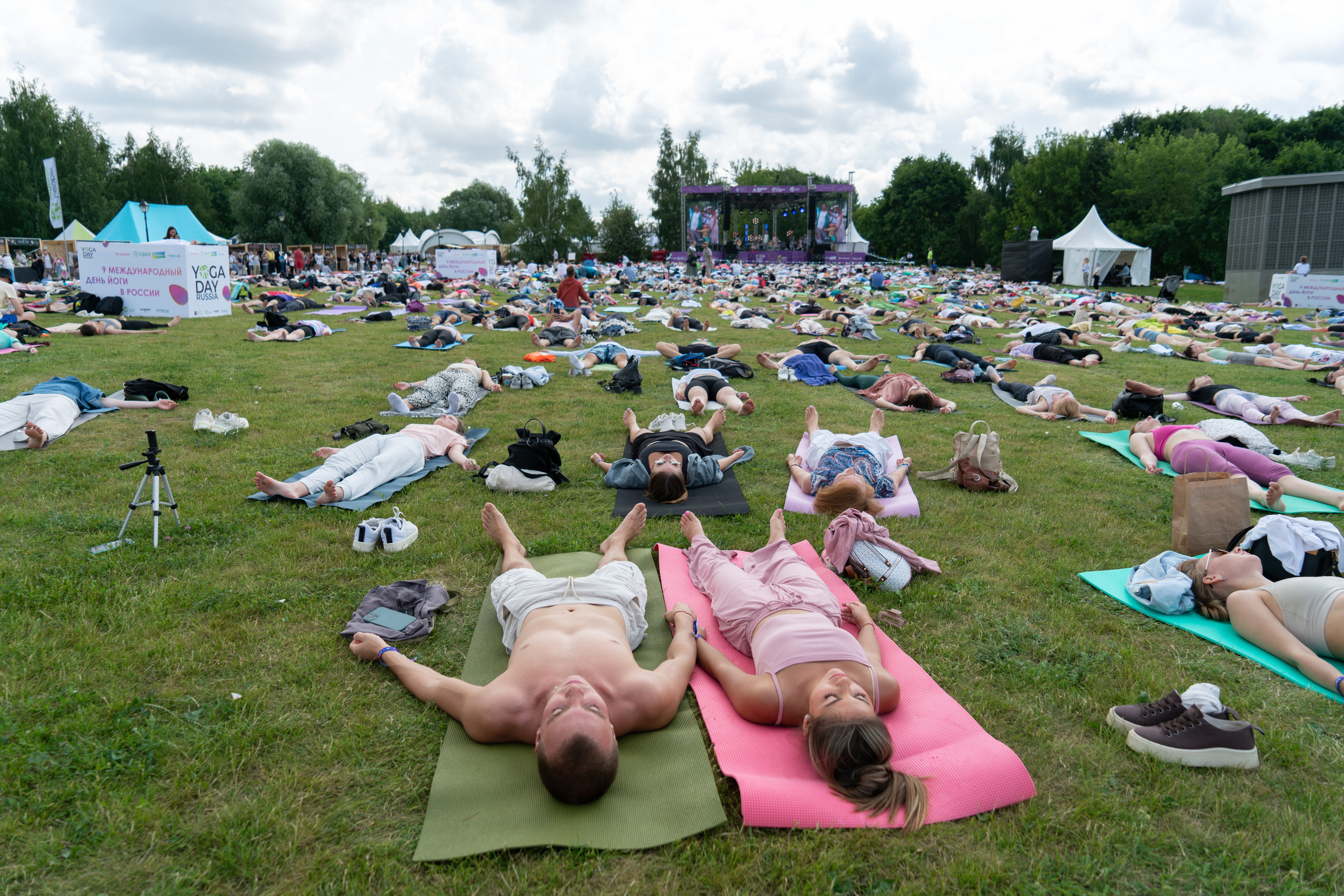9 Международный день йоги. Фотограф Павел Шальнев