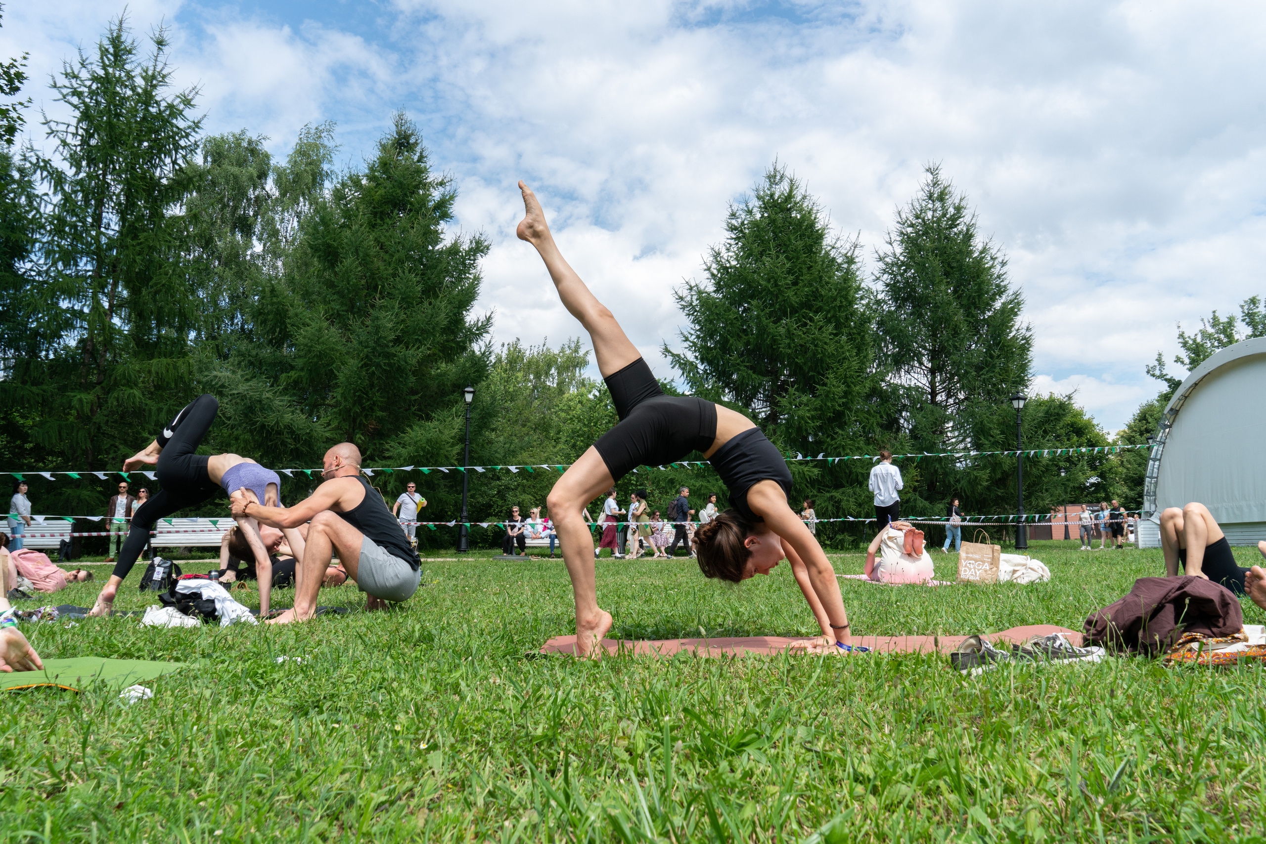 9 Международный день йоги. Фотограф Павел Шальнев