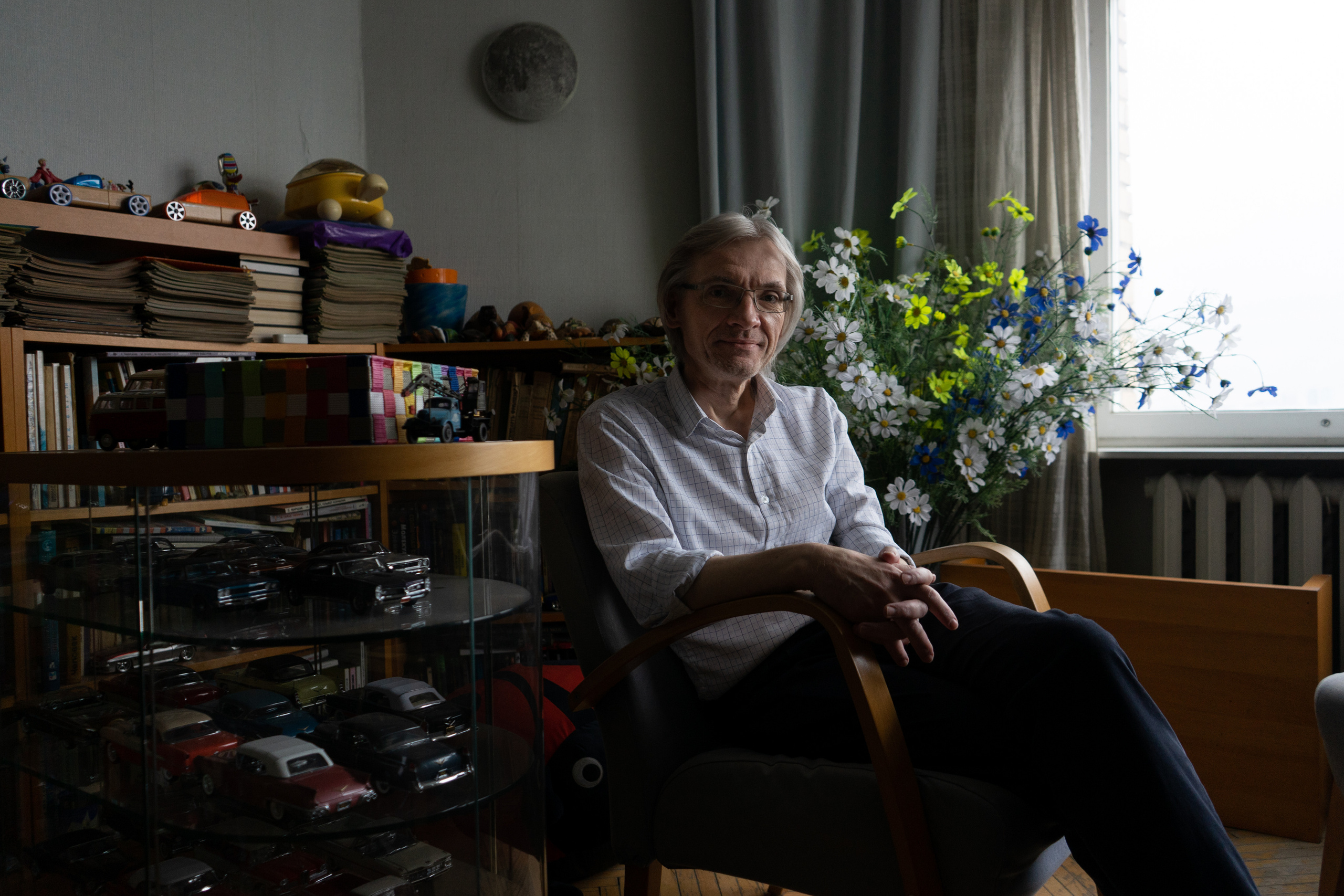 В гостях у писателя Михаила Есеновского. Фотограф Павел Шальнев